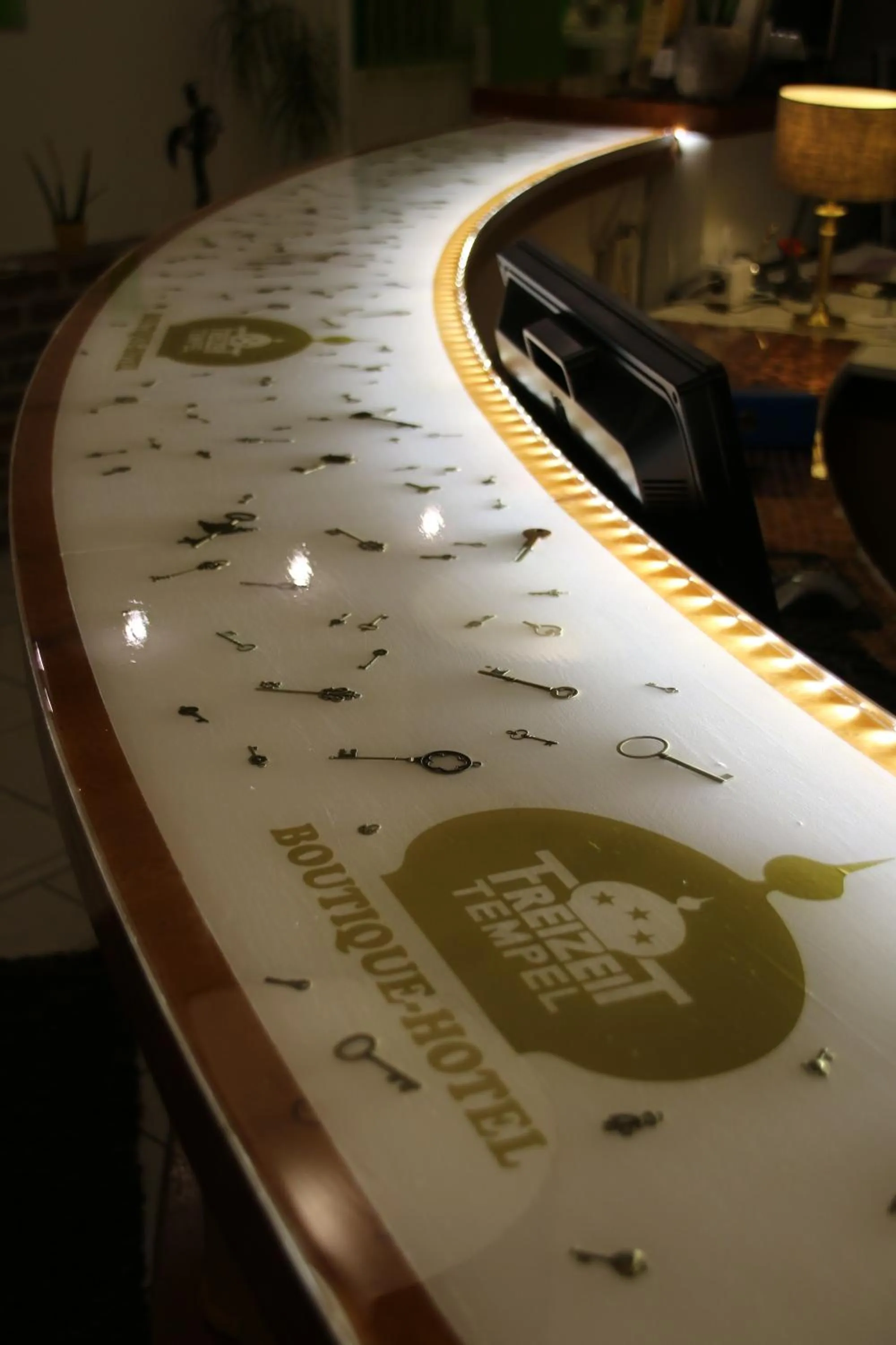 Decorative detail in Hotel Freizeittempel