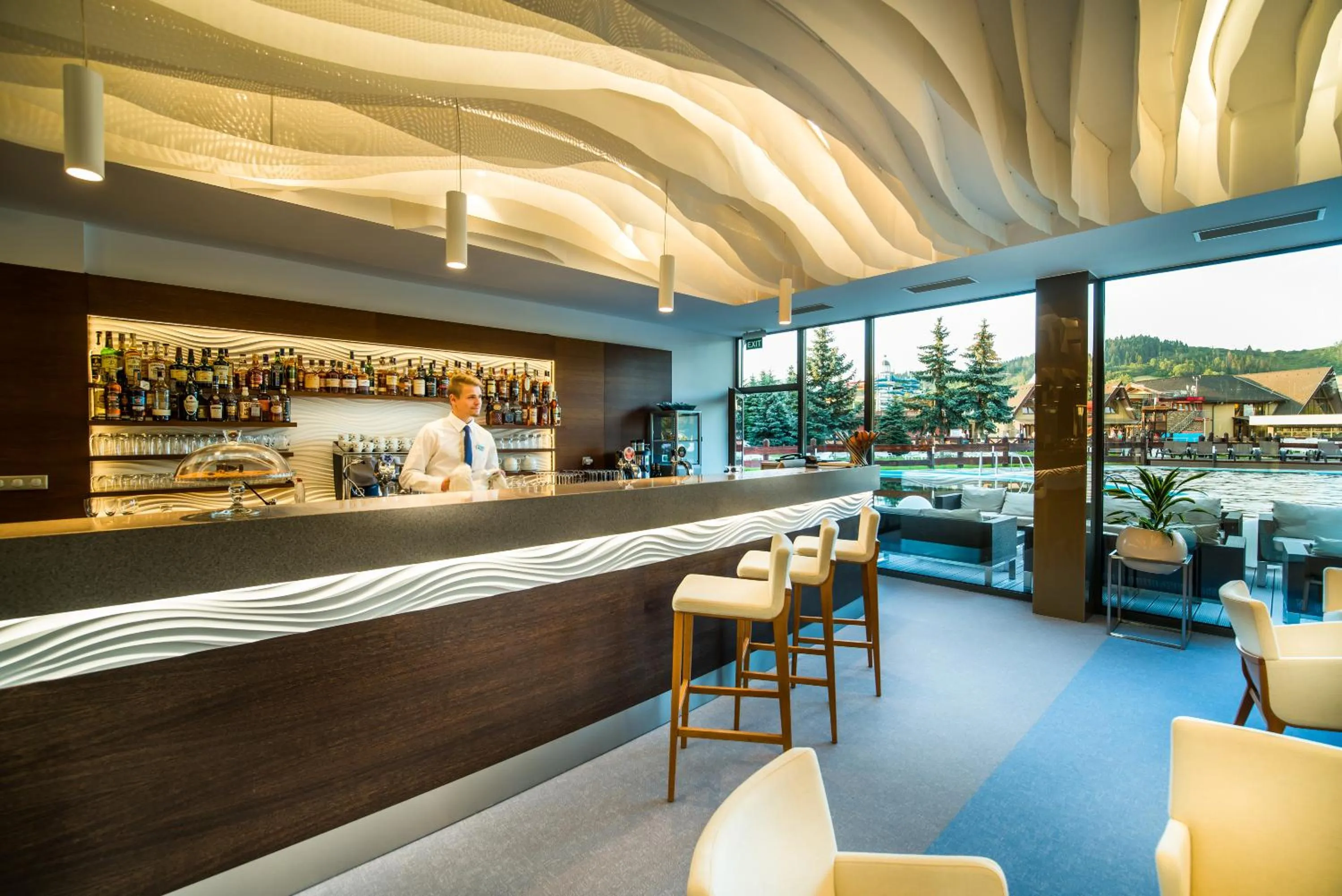 Lobby or reception in Hotel Galeria Thermal Bešeňová