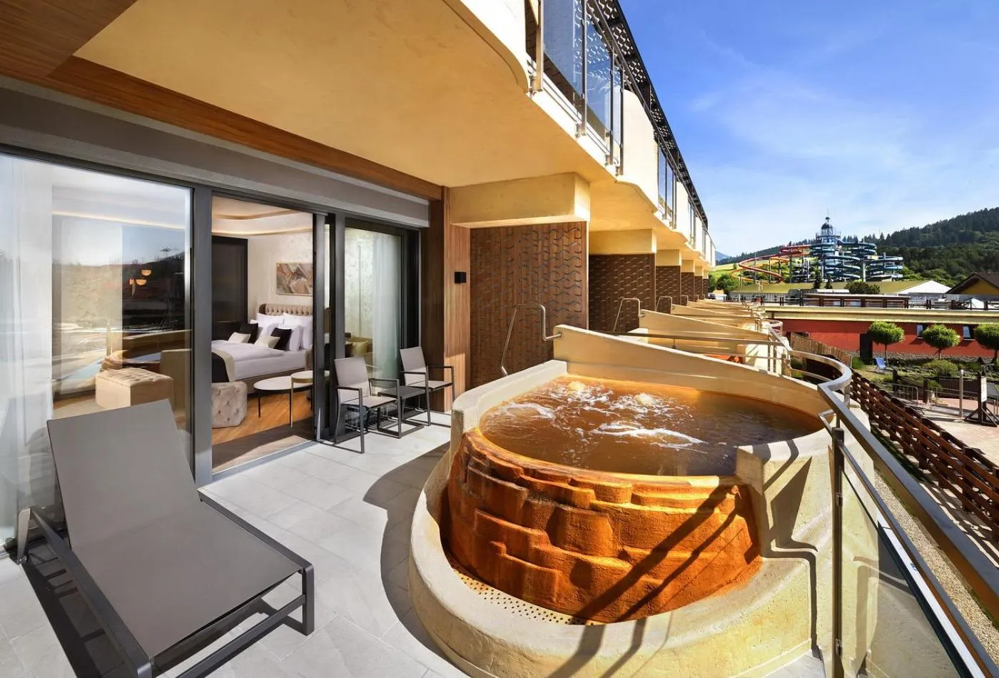 Property building in Hotel Galeria Thermal Bešeňová