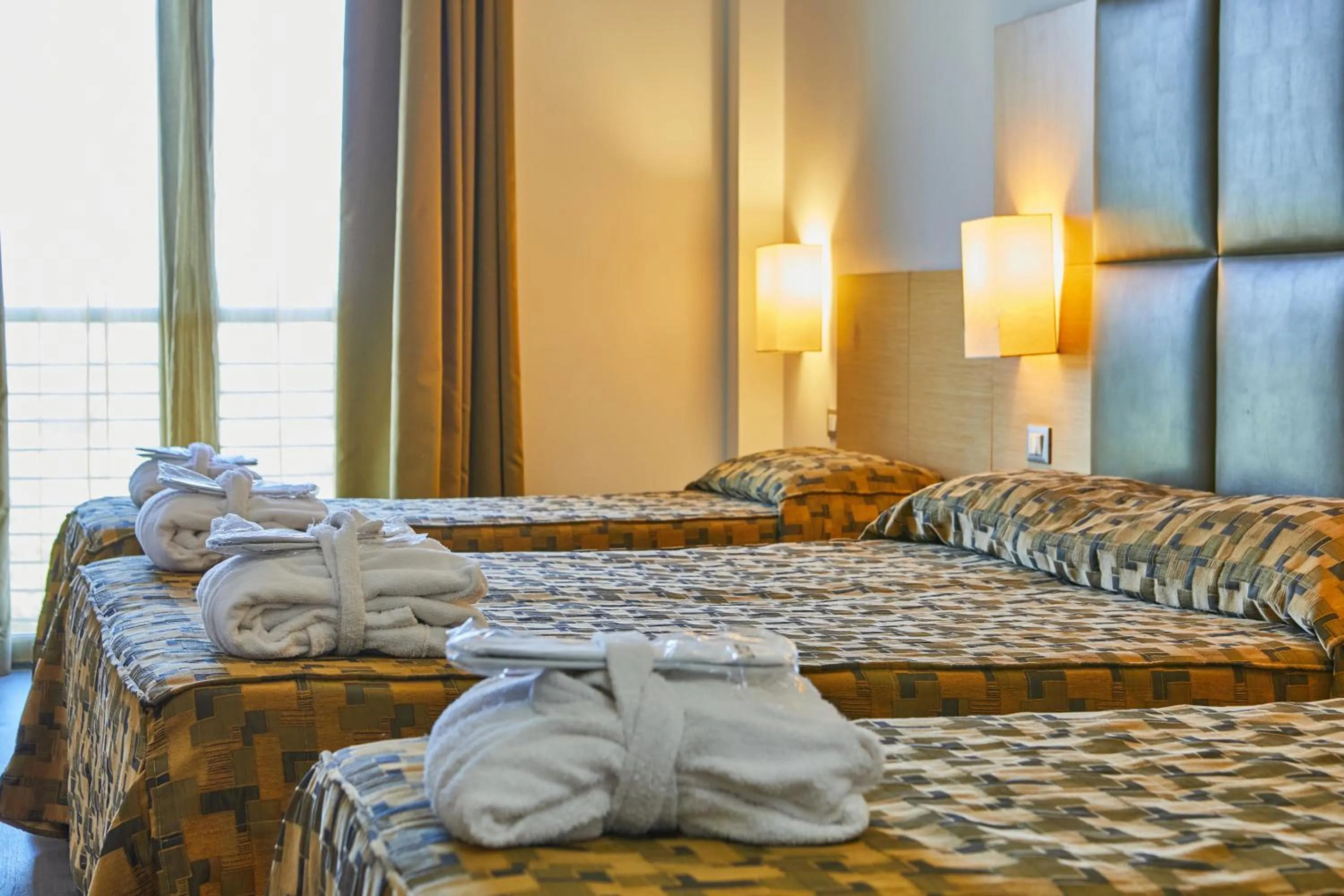 Bed in Castelmartini Wellness & Business Hotel