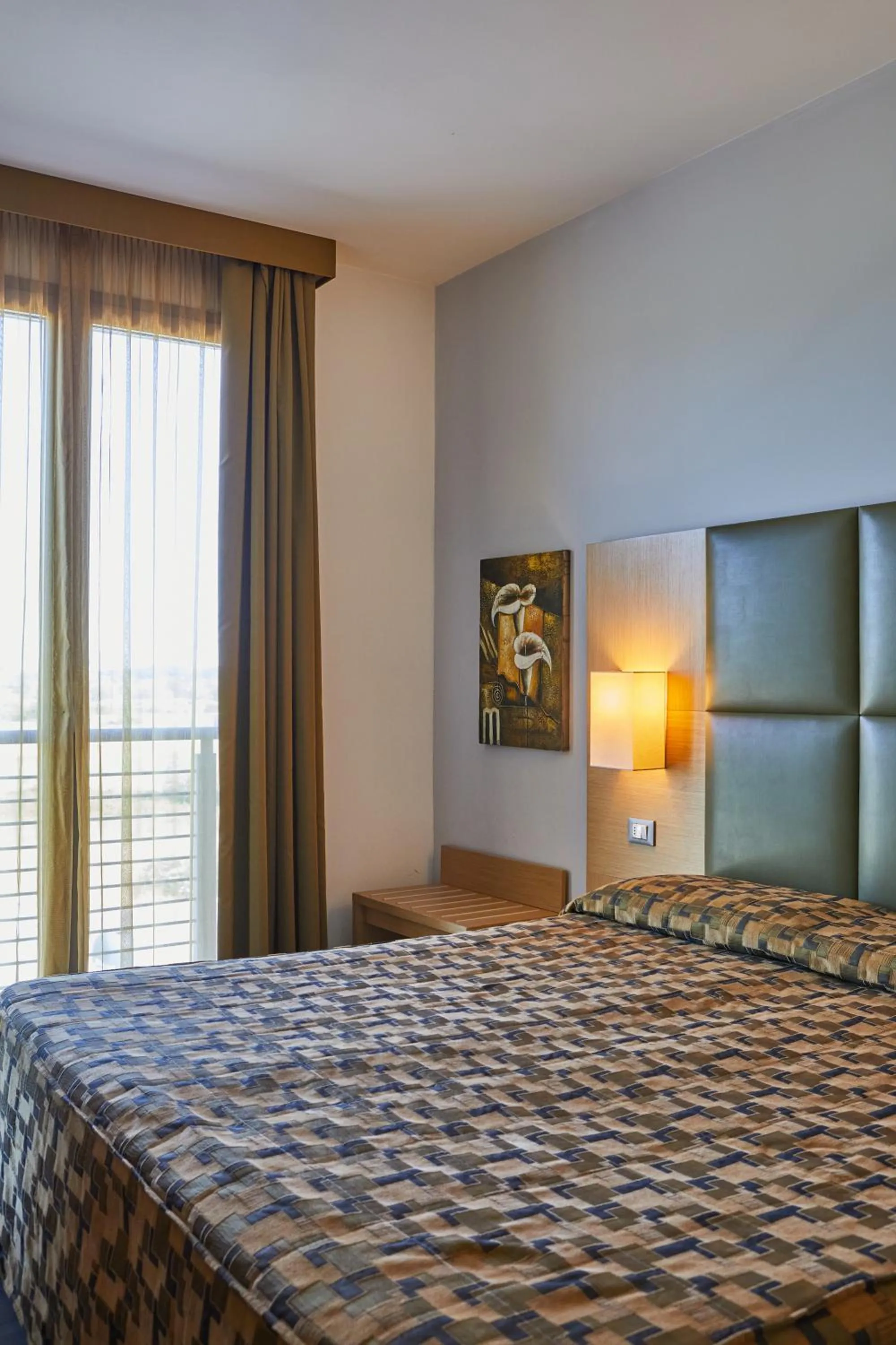 Bed in Castelmartini Wellness & Business Hotel