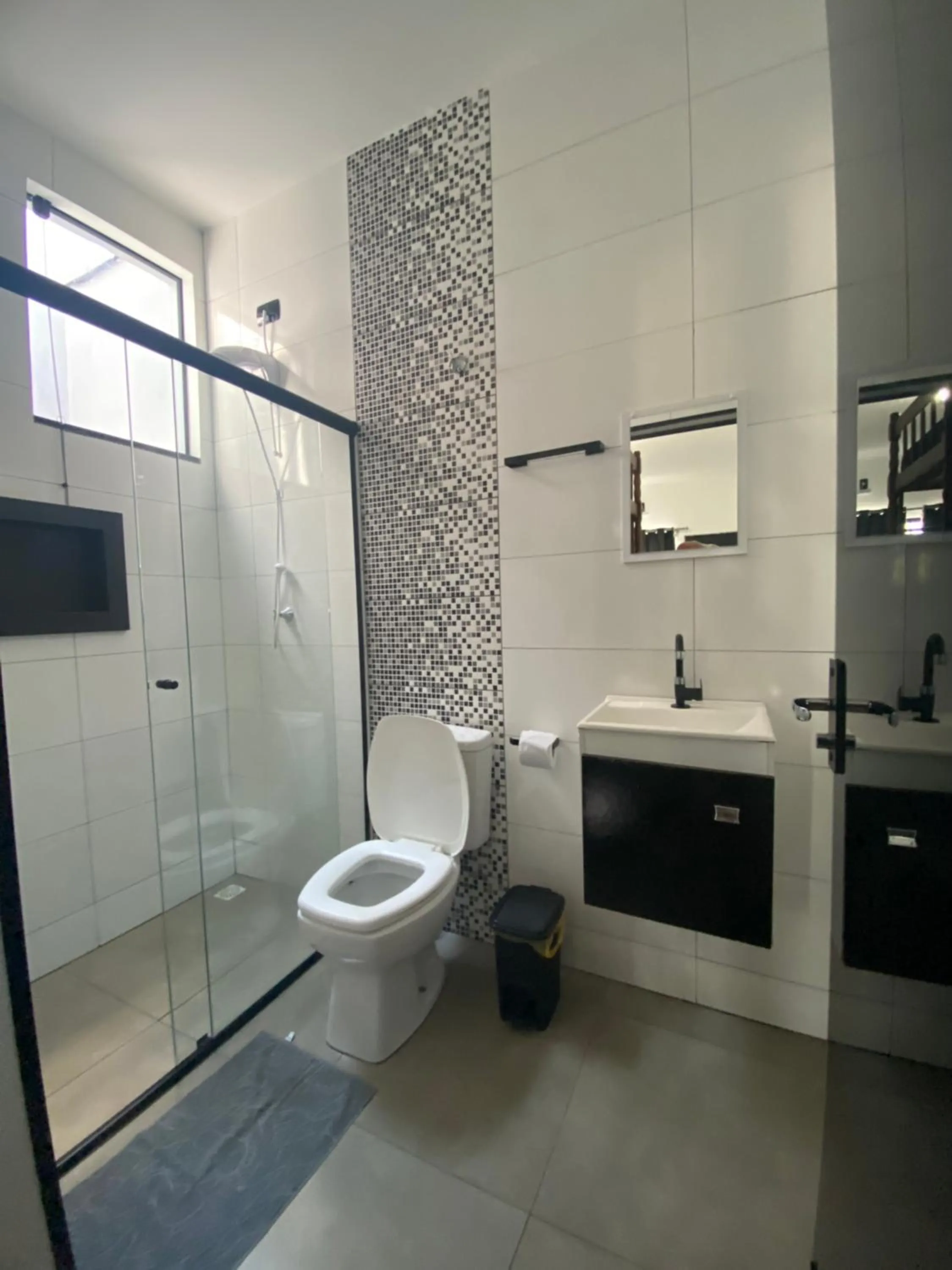 Shower in Pousada Tio Tonho