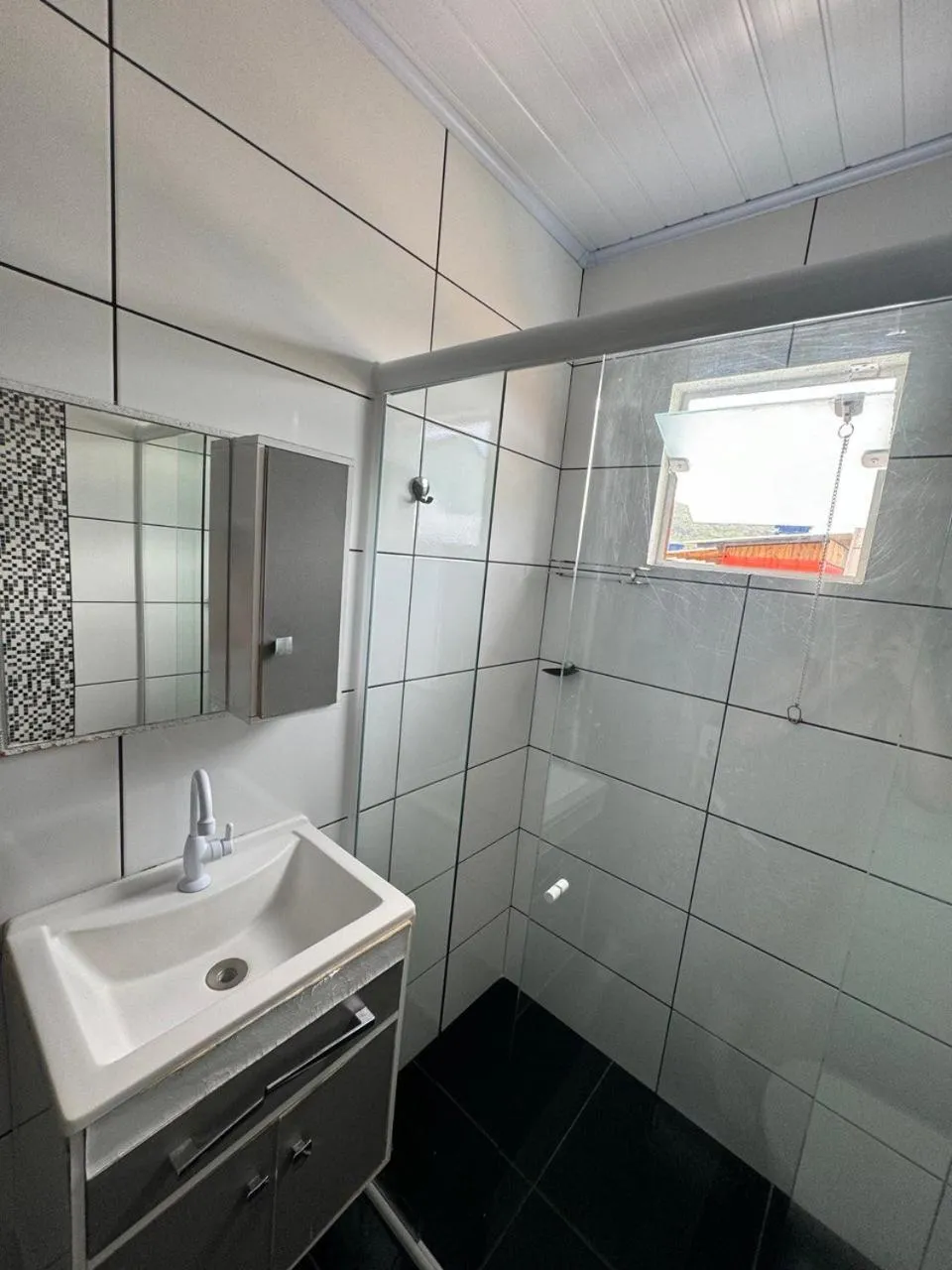 Shower in Pousada Tio Tonho