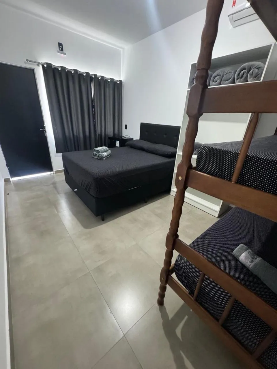 Bed in Pousada Tio Tonho