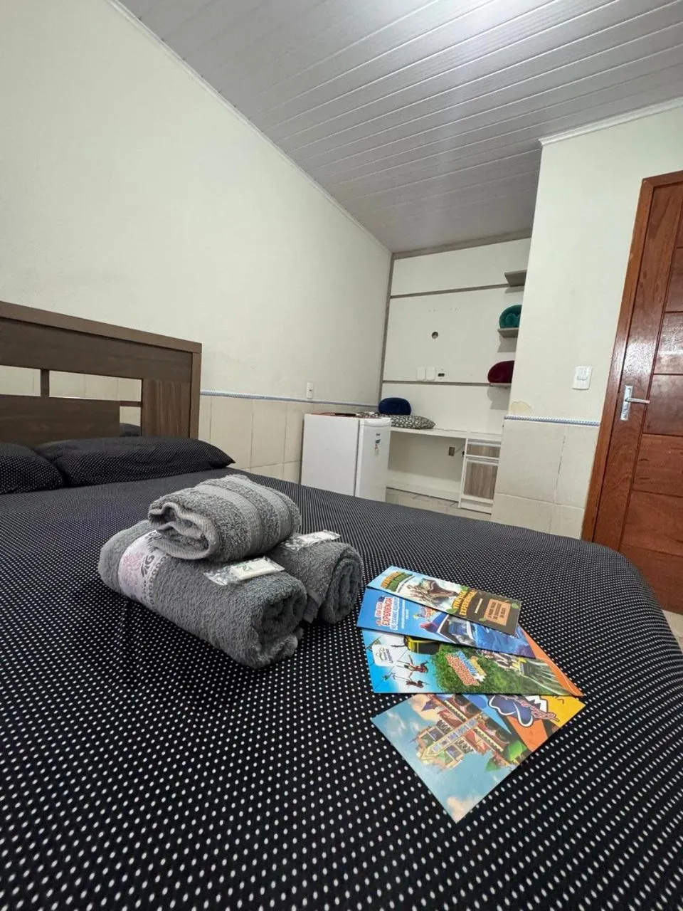 Bed in Pousada Tio Tonho