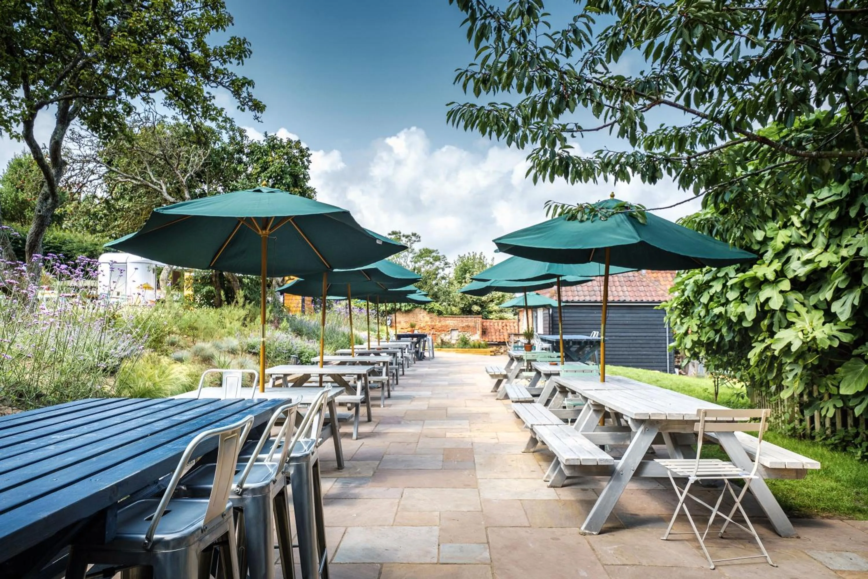 Patio in The Ship At Dunwich