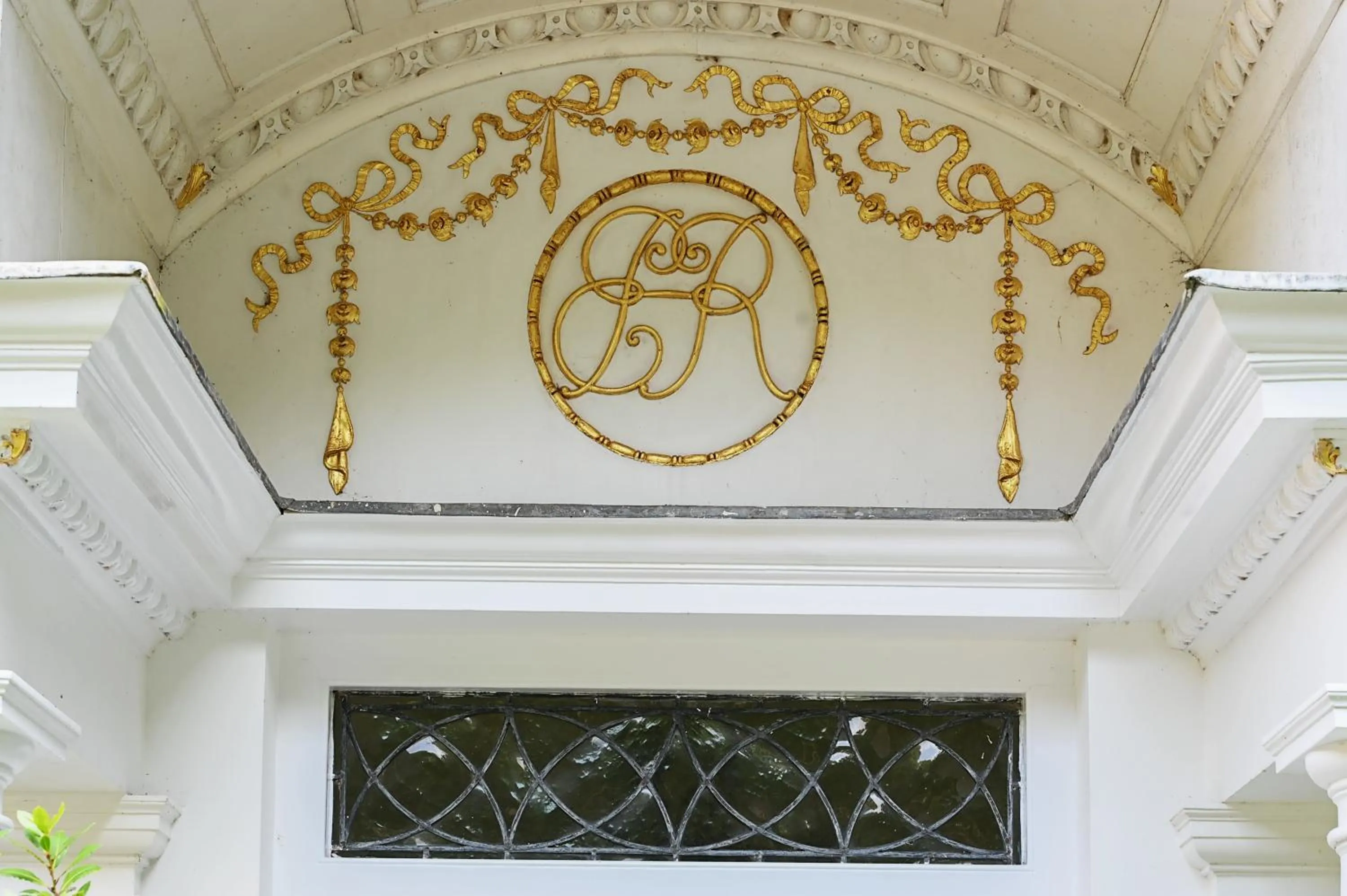 Decorative detail in Saltcote Place