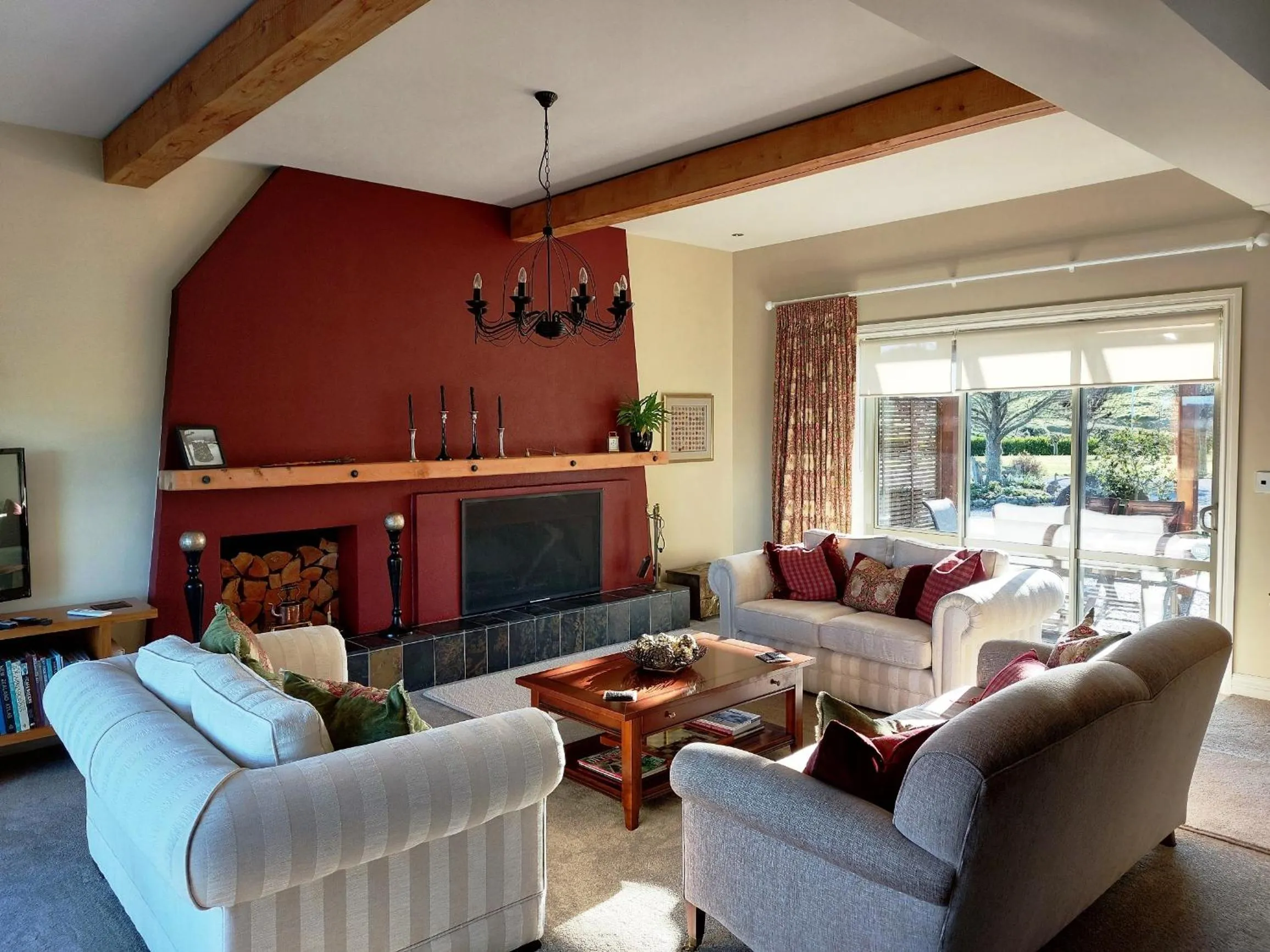 Living room in Country Lodge Kinloch