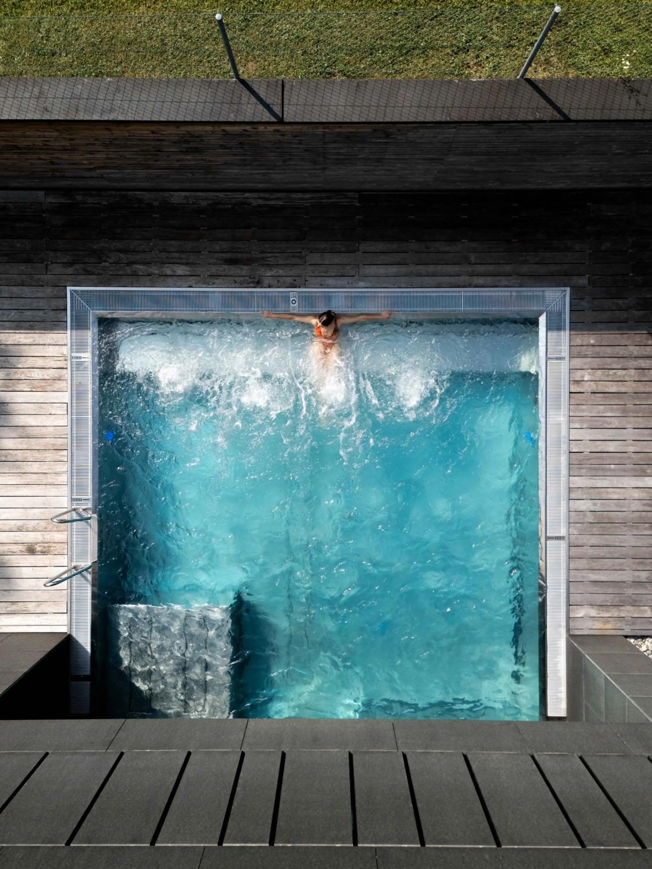 Swimming pool in Luxury All Inclusive Resort Schwarzbrunn 4 Sterne Superior