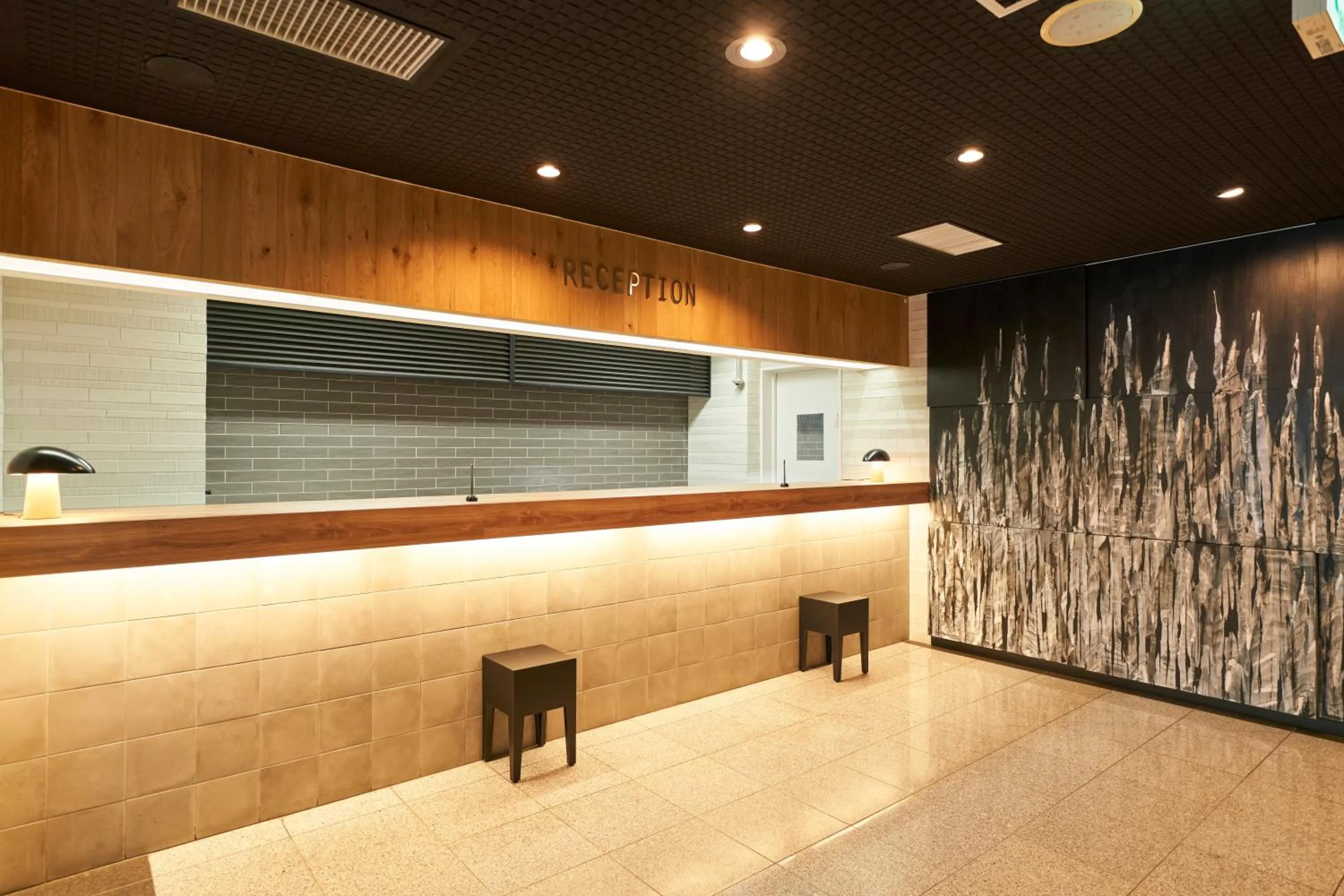 Lobby or reception in Hotel JIN Morioka Ekimae