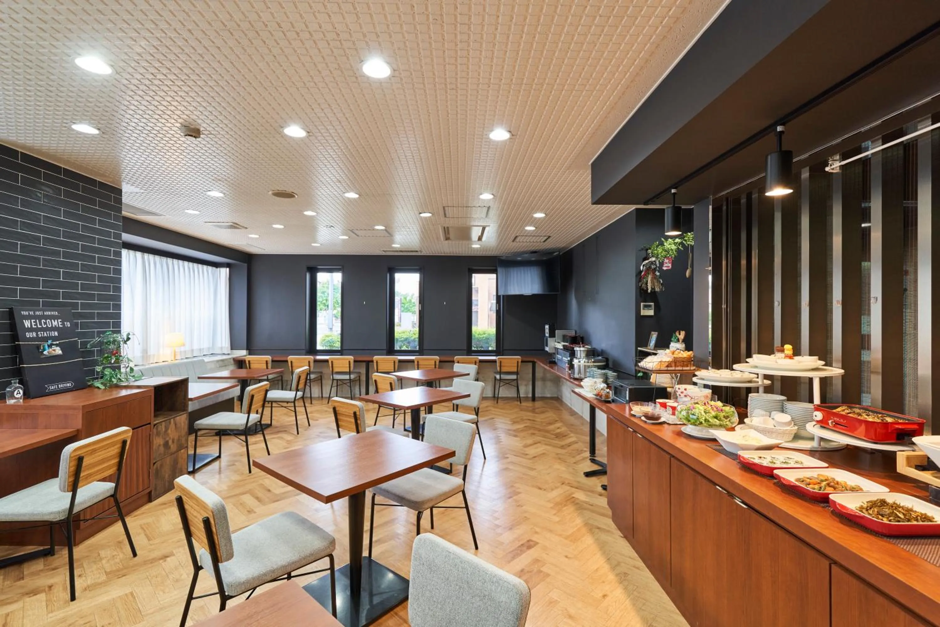 Restaurant/places to eat in Hotel JIN Morioka Ekimae