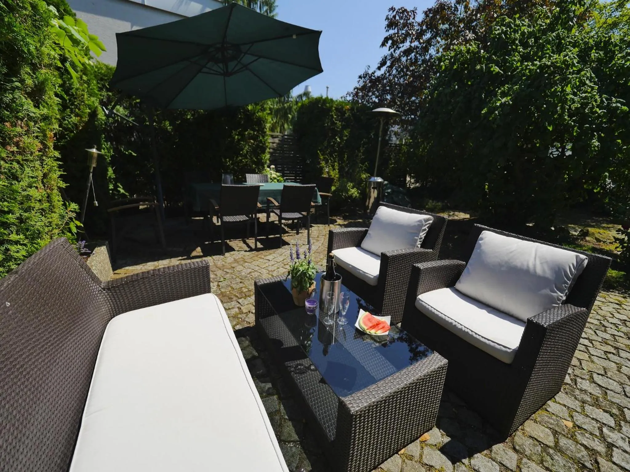 Garden in Hotel Westend