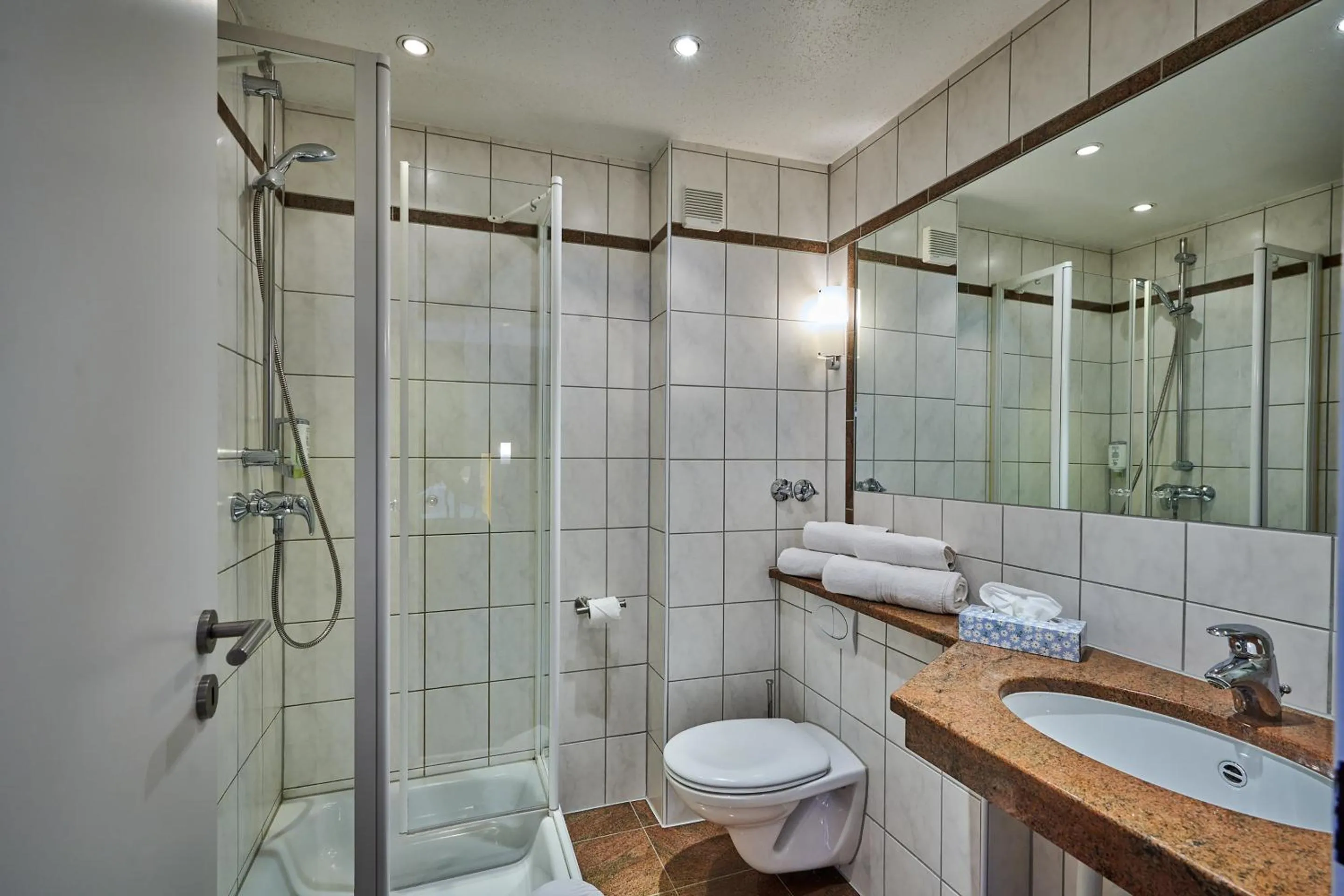 Bathroom in Hotel Westend