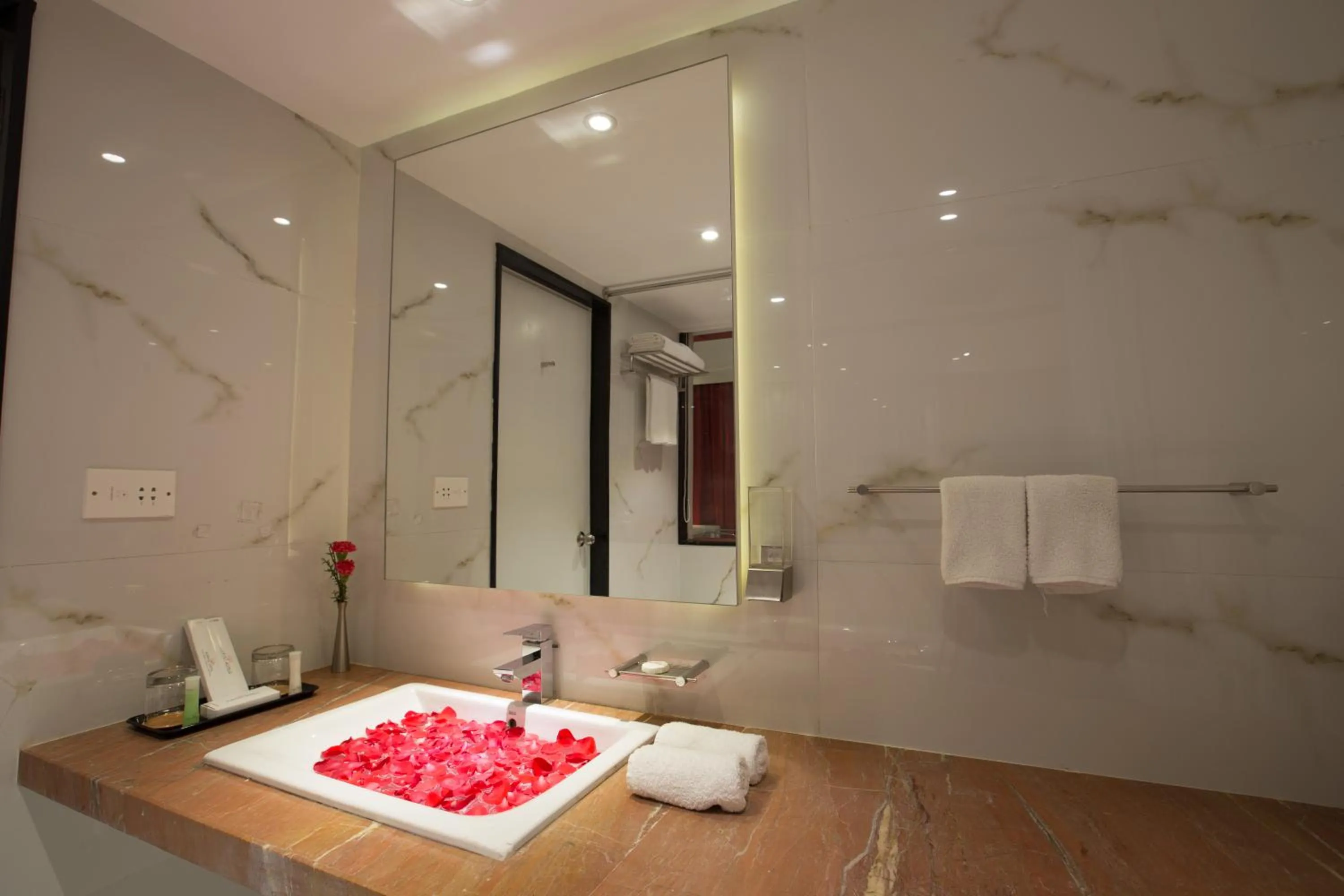 Shower in Hash Six Hotels