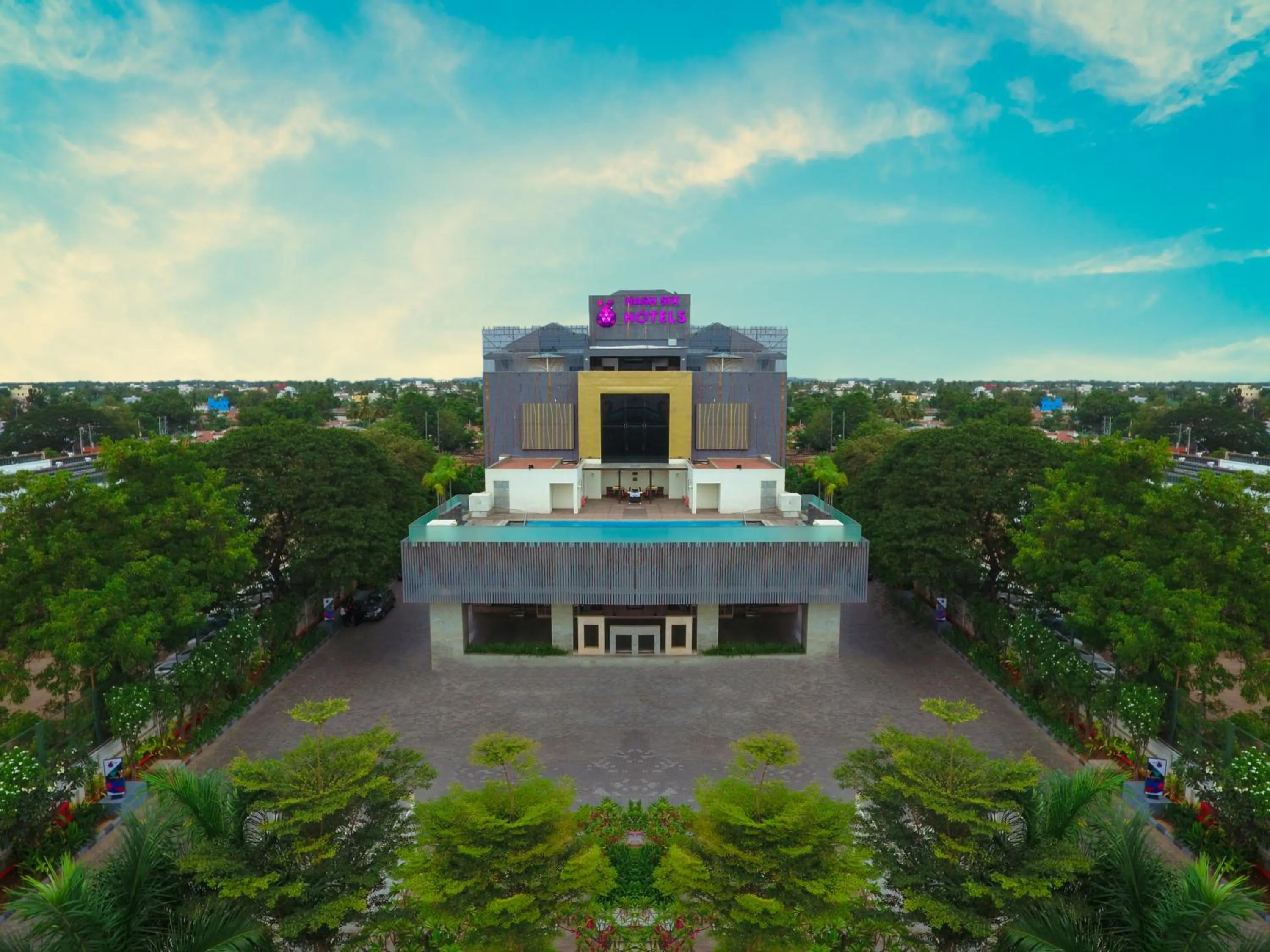 Property building in Hash Six Hotels