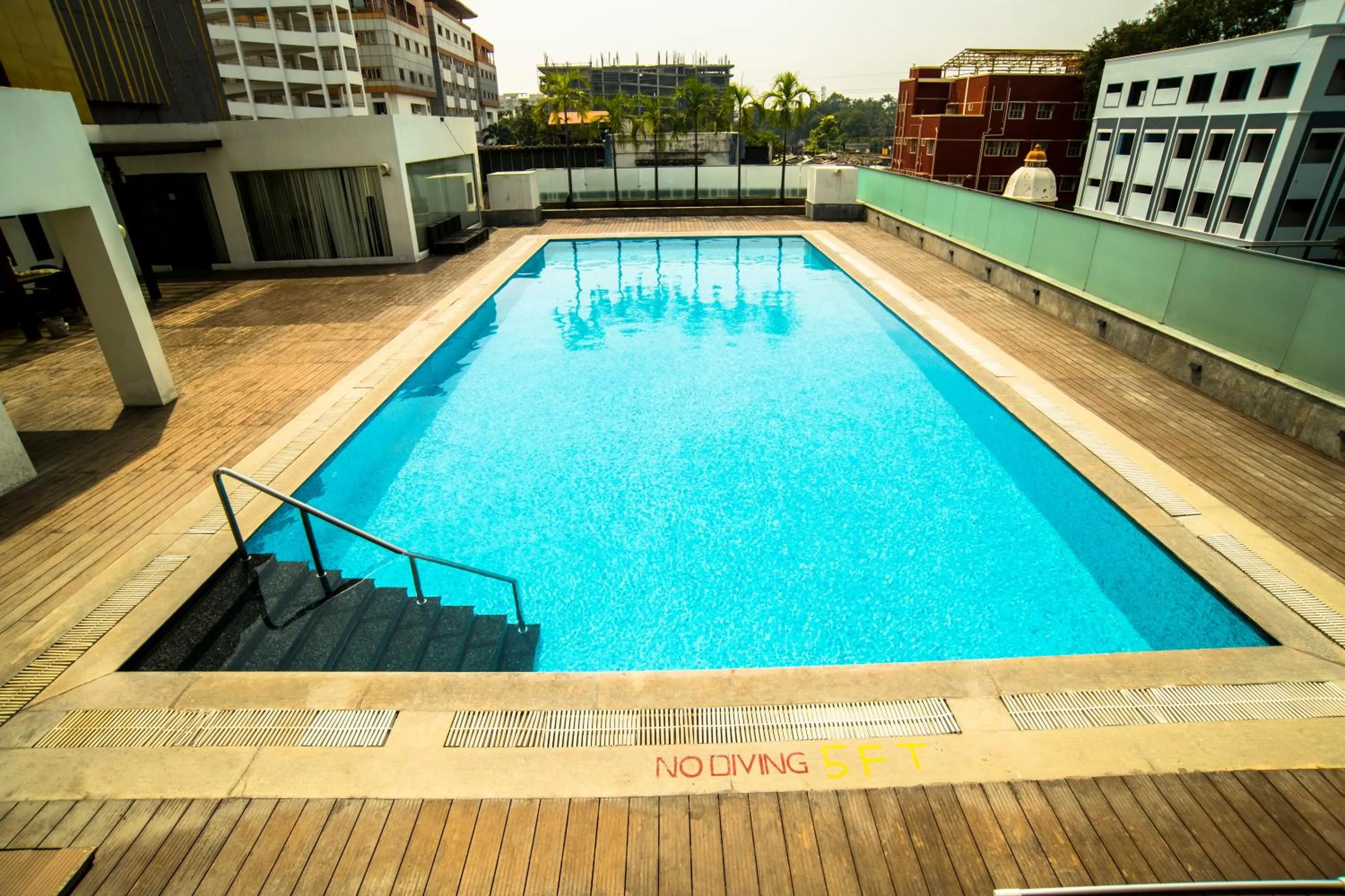 Pool view in Hash Six Hotels