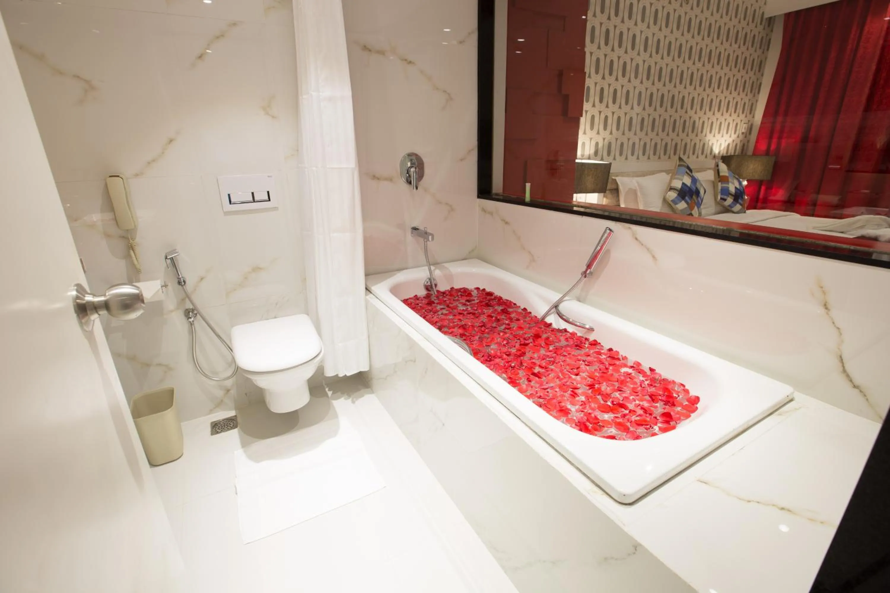 Shower in Hash Six Hotels