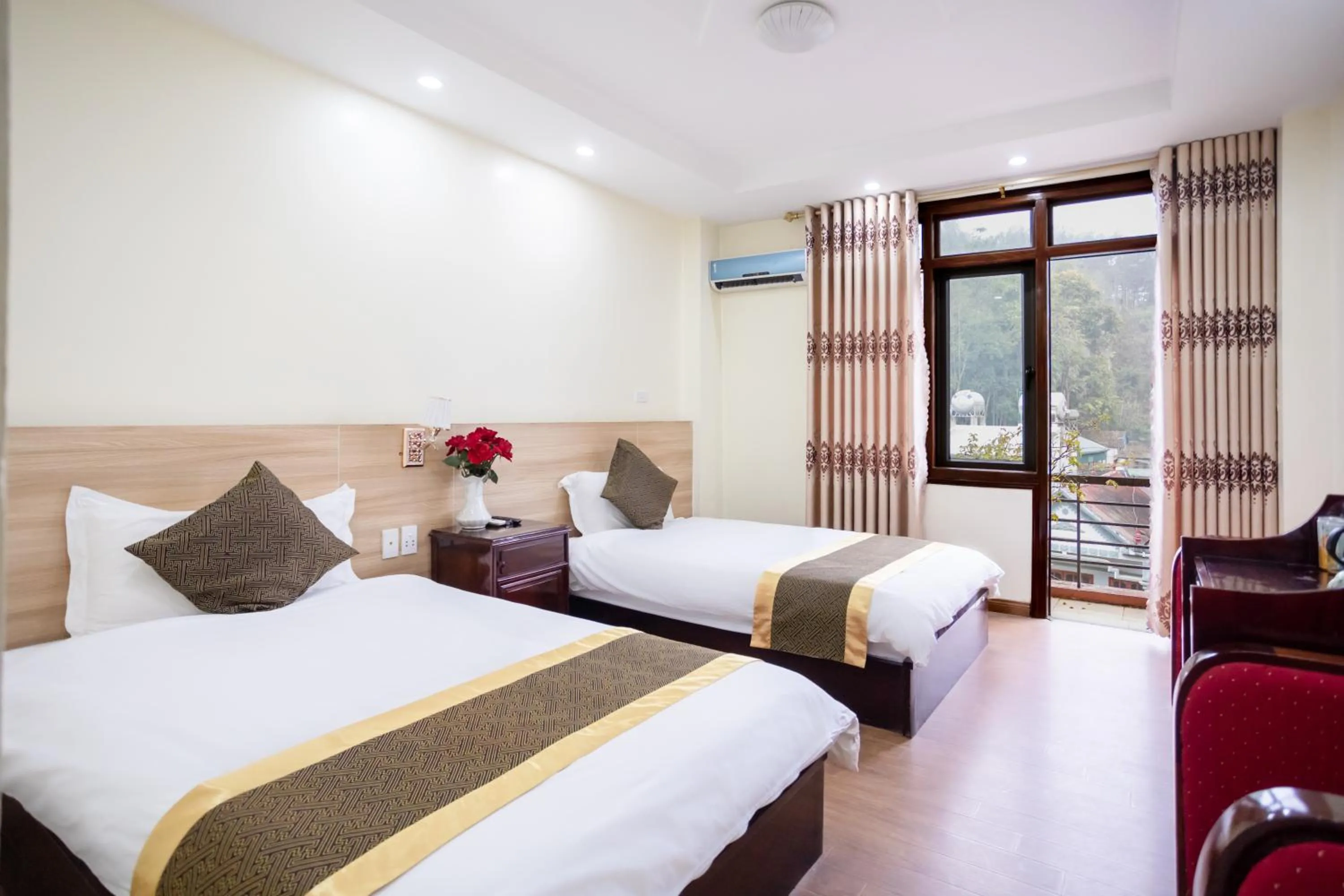 Bedroom, Bed in Sao Mai Bac Ha Hotel