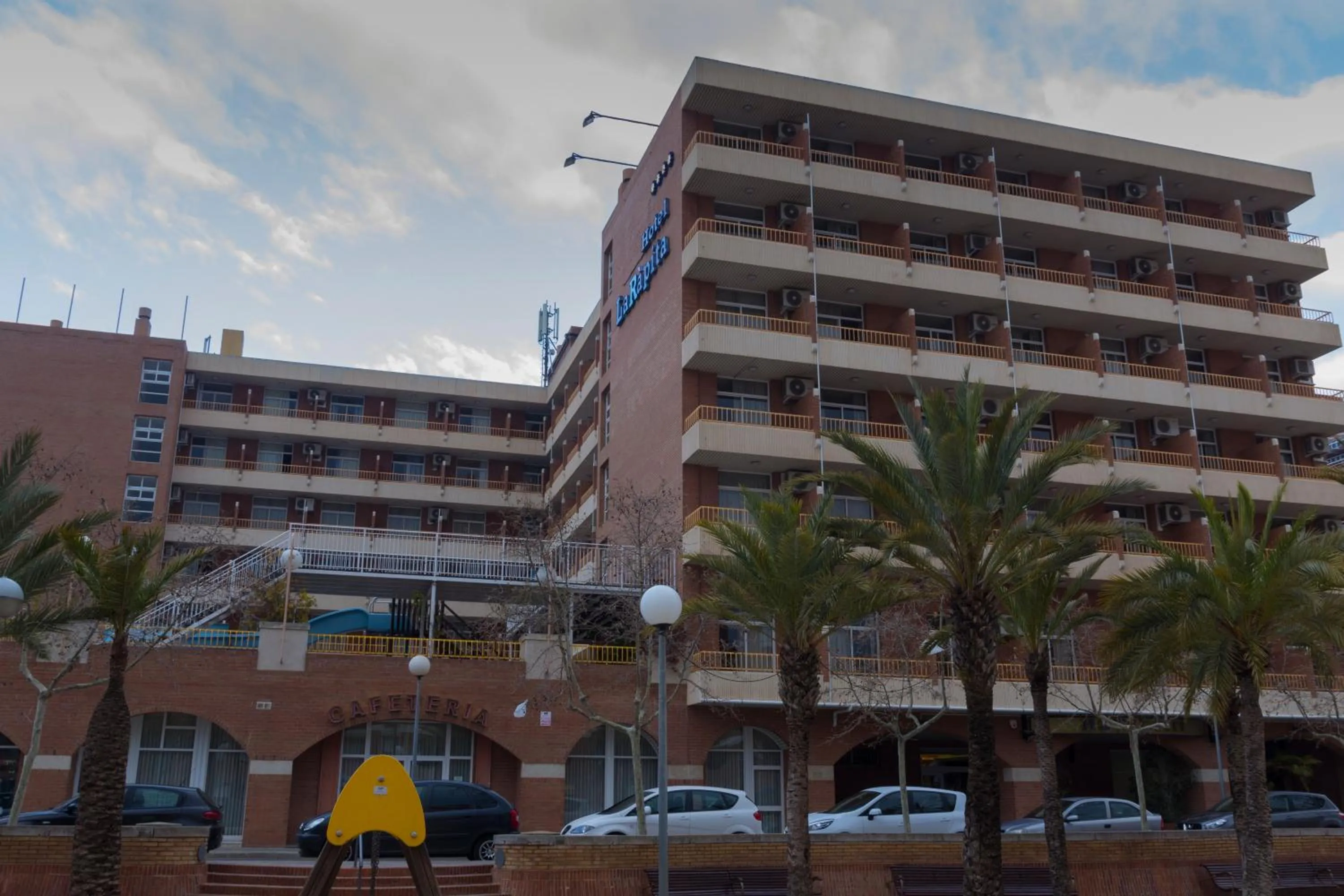 Facade/entrance in Hotel La Rápita