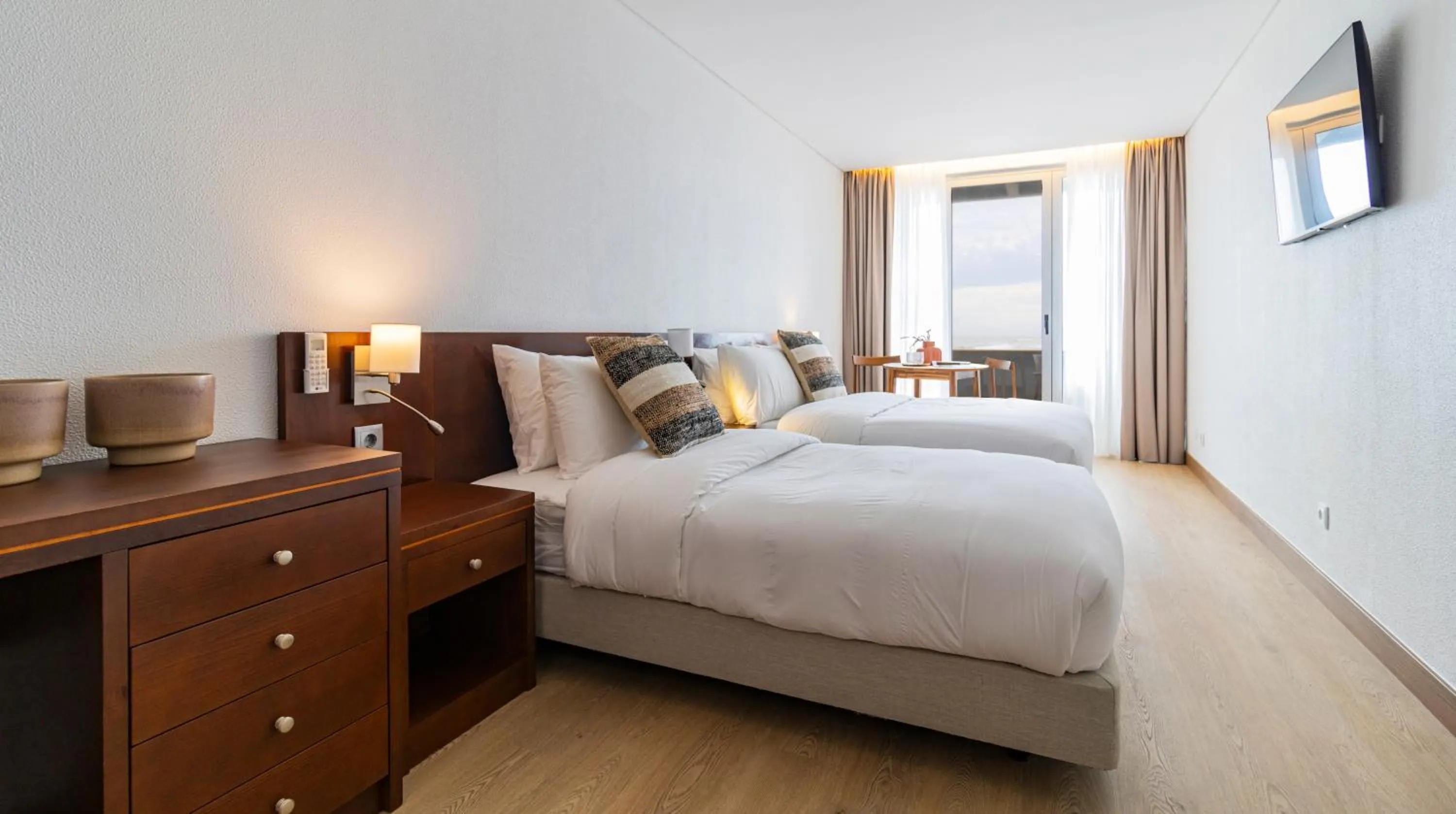 Bed in Albergaria Quim Barreiros