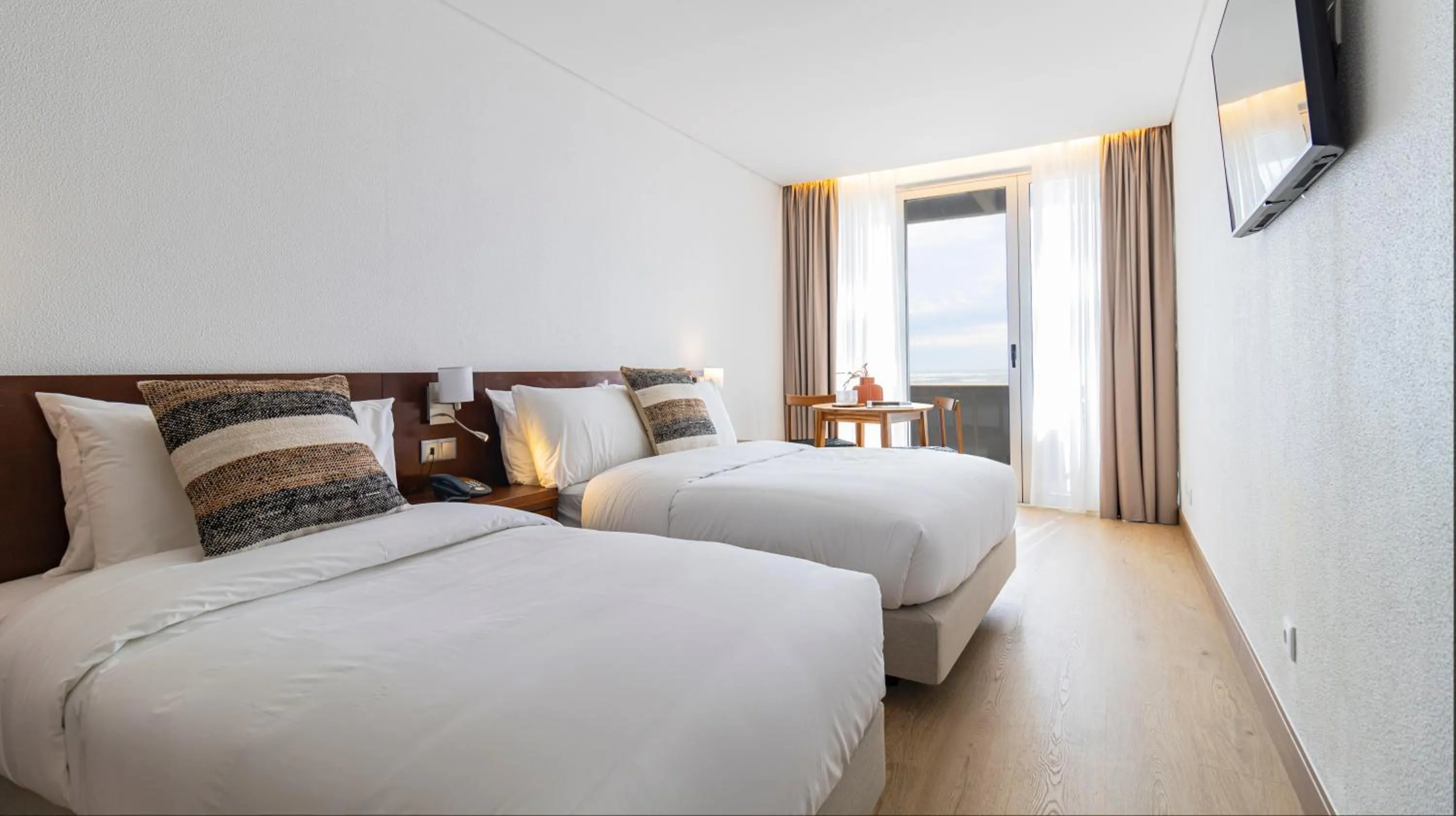 Bed in Albergaria Quim Barreiros