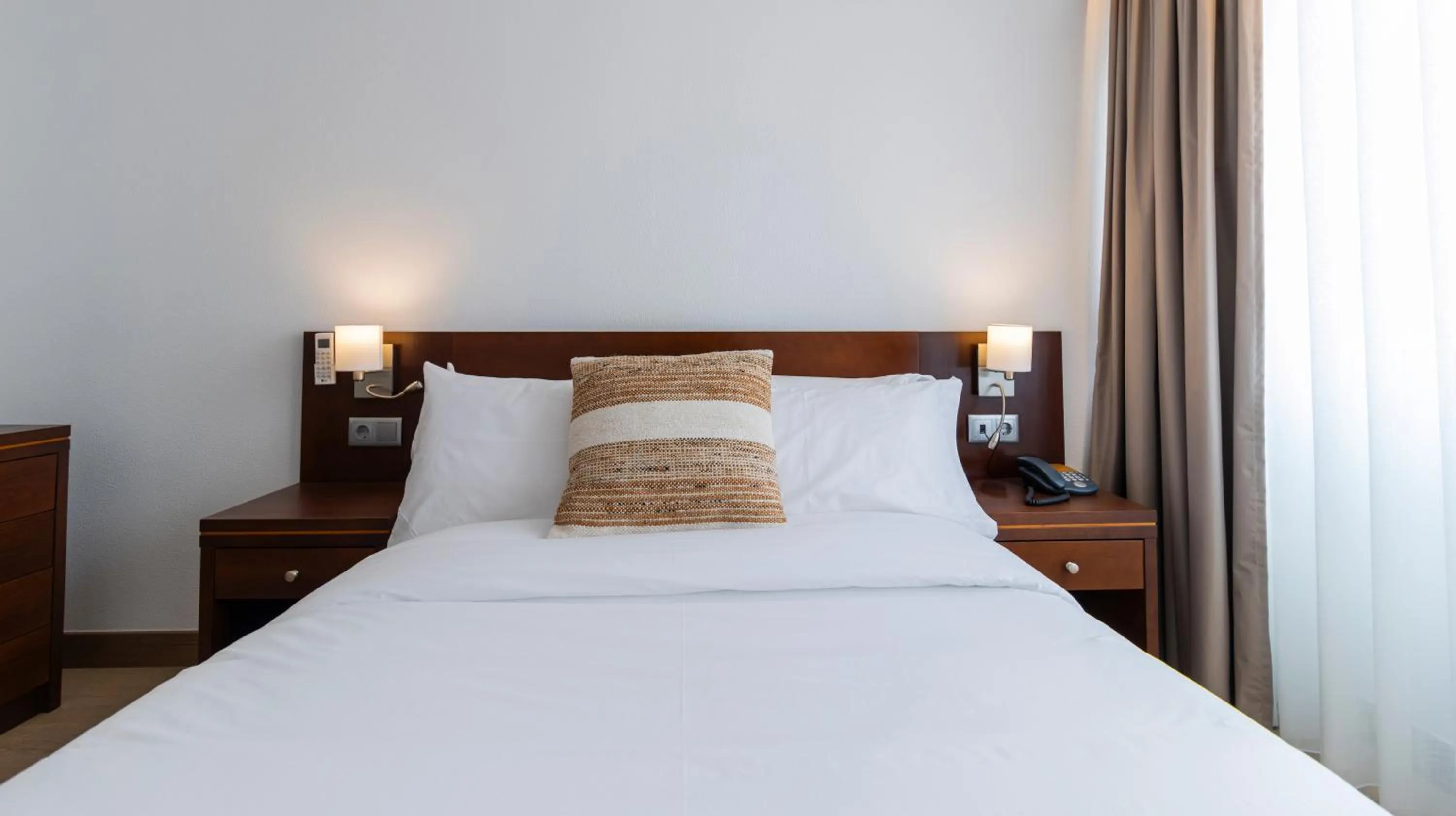 Bed in Albergaria Quim Barreiros