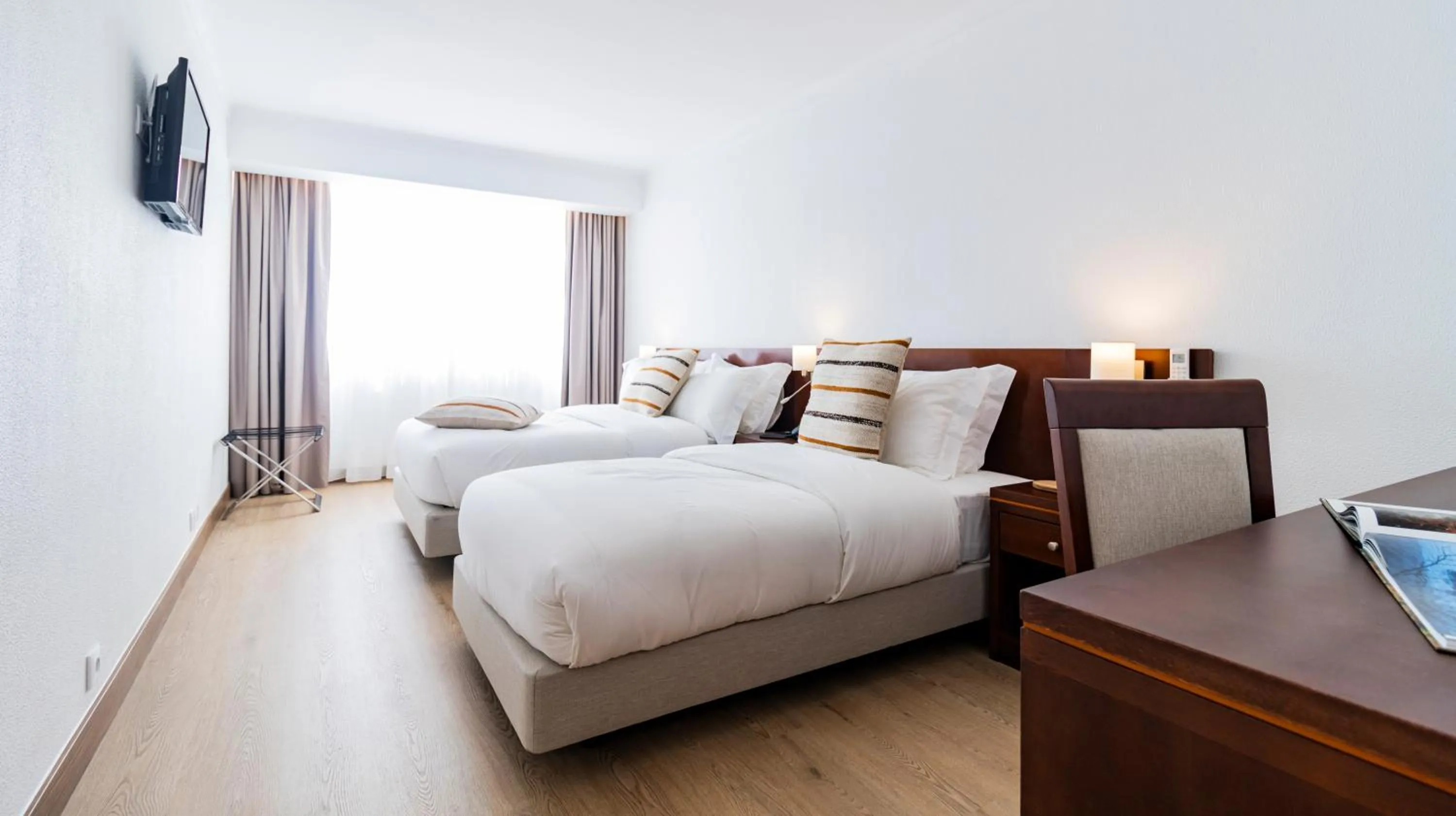 Bed in Albergaria Quim Barreiros