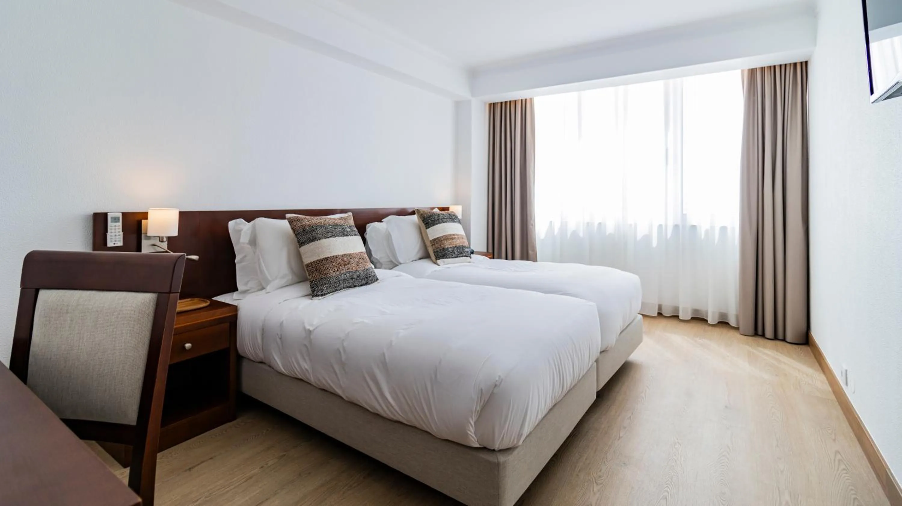 Bed in Albergaria Quim Barreiros