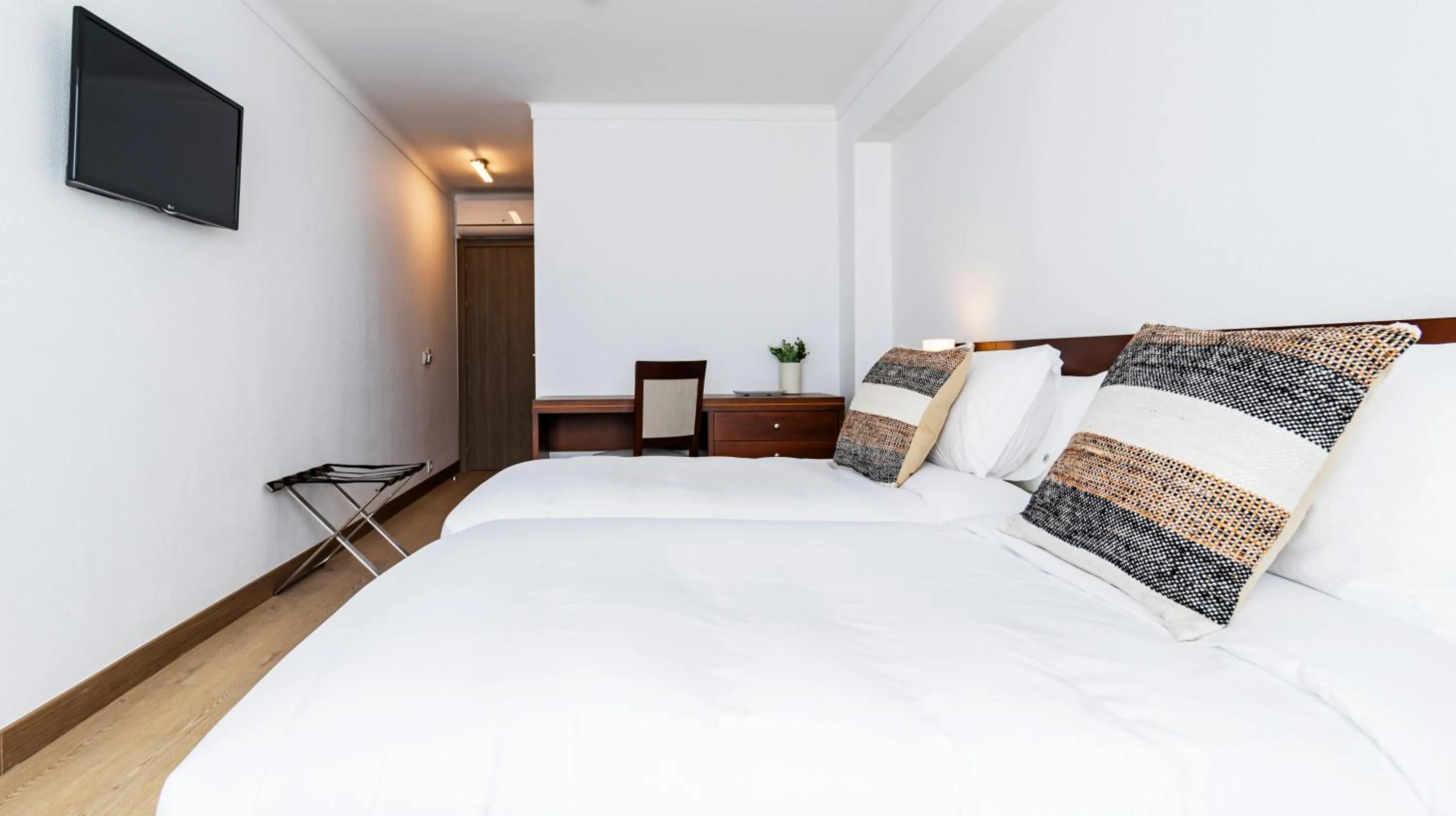 Bed in Albergaria Quim Barreiros