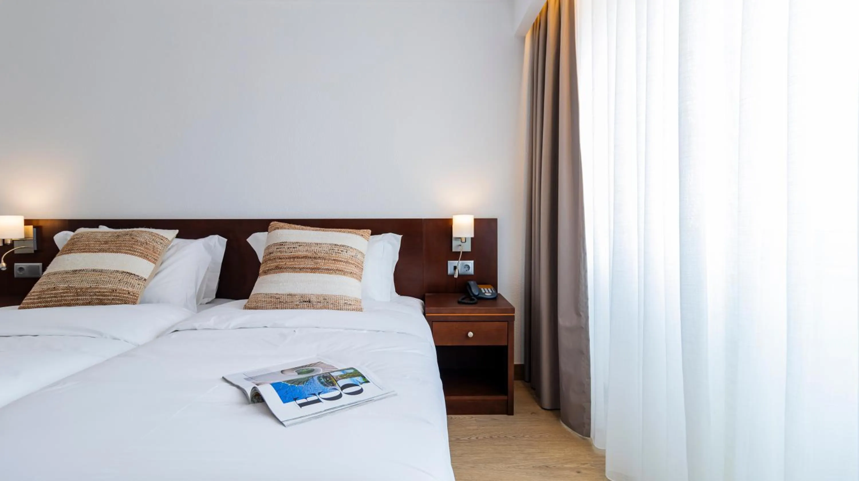 Bed in Albergaria Quim Barreiros