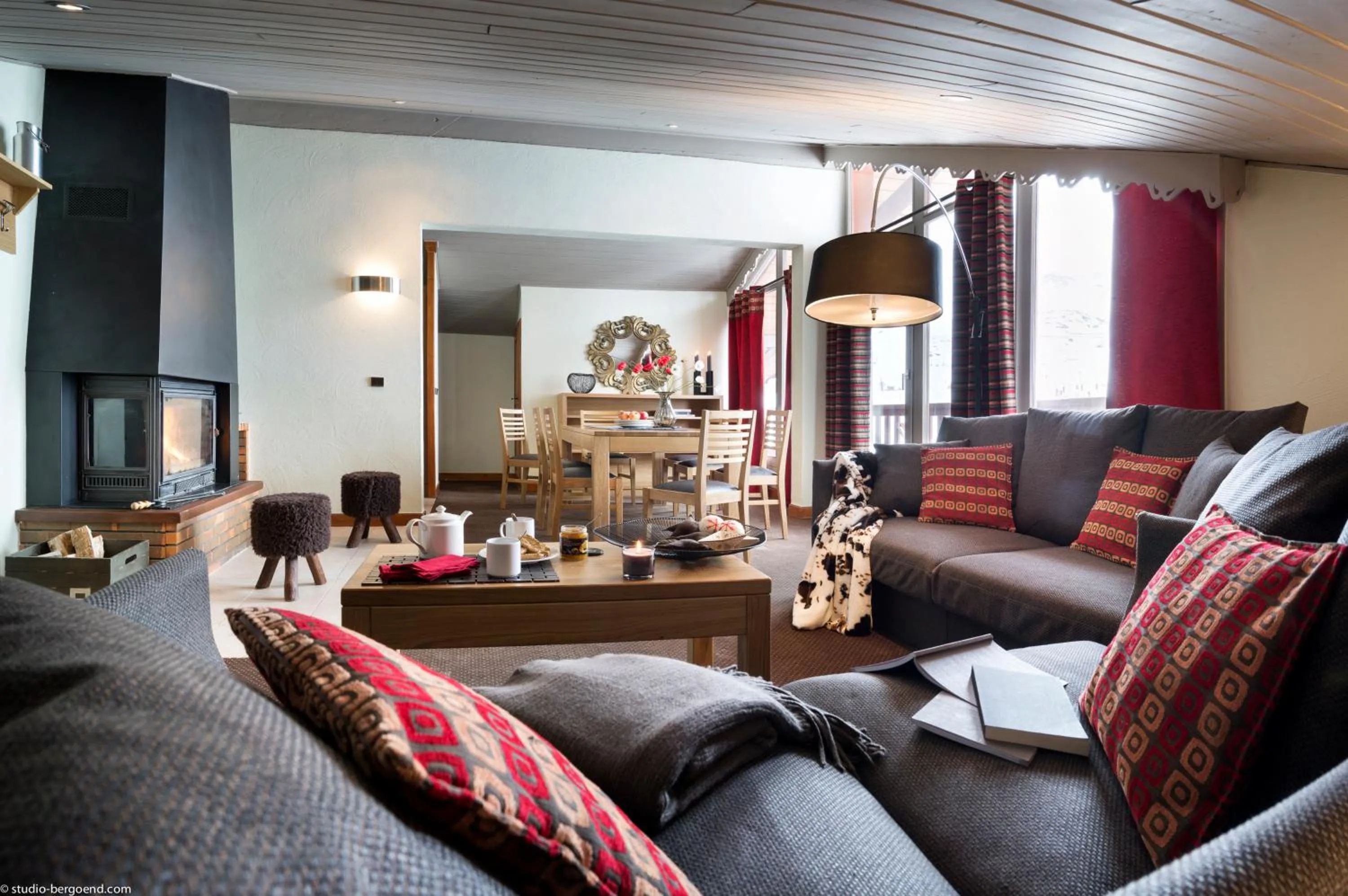 Living room in Résidences Village Montana by Village Montana