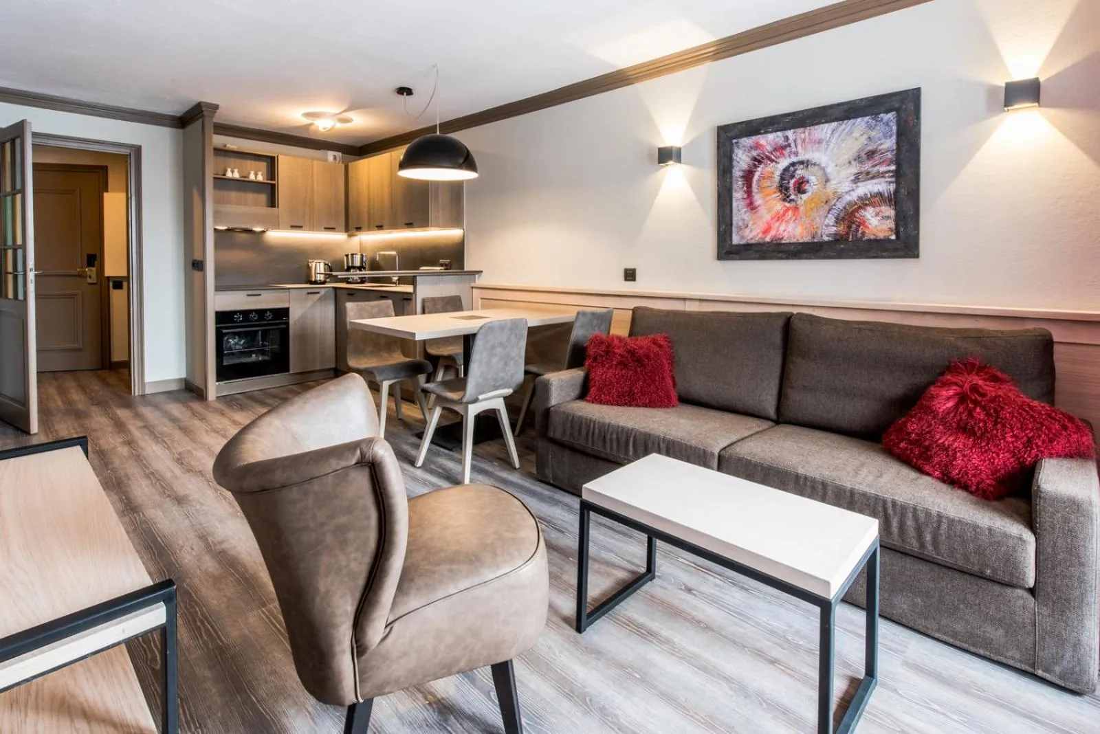 Decorative detail in Résidences Village Montana by Village Montana