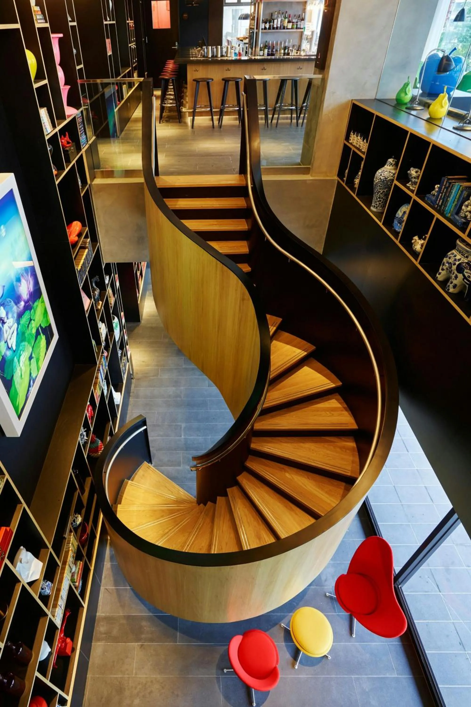 Lobby or reception in citizenM Taipei North Gate