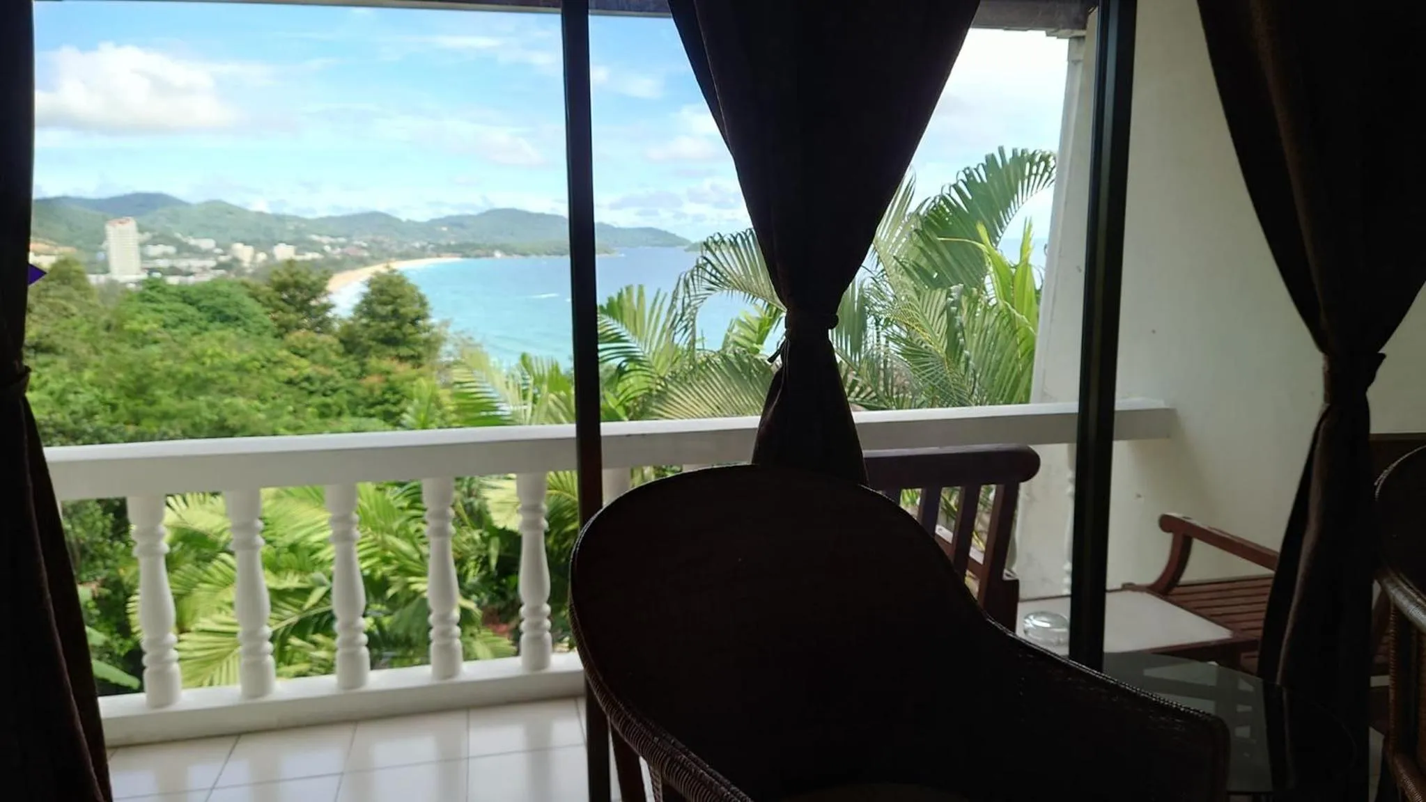 Balcony/Terrace in On The Hill Karon Resort