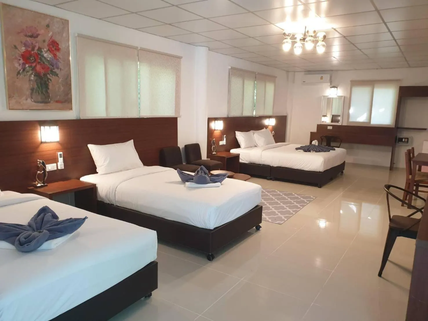 Bedroom, Bed in On The Hill Karon Resort