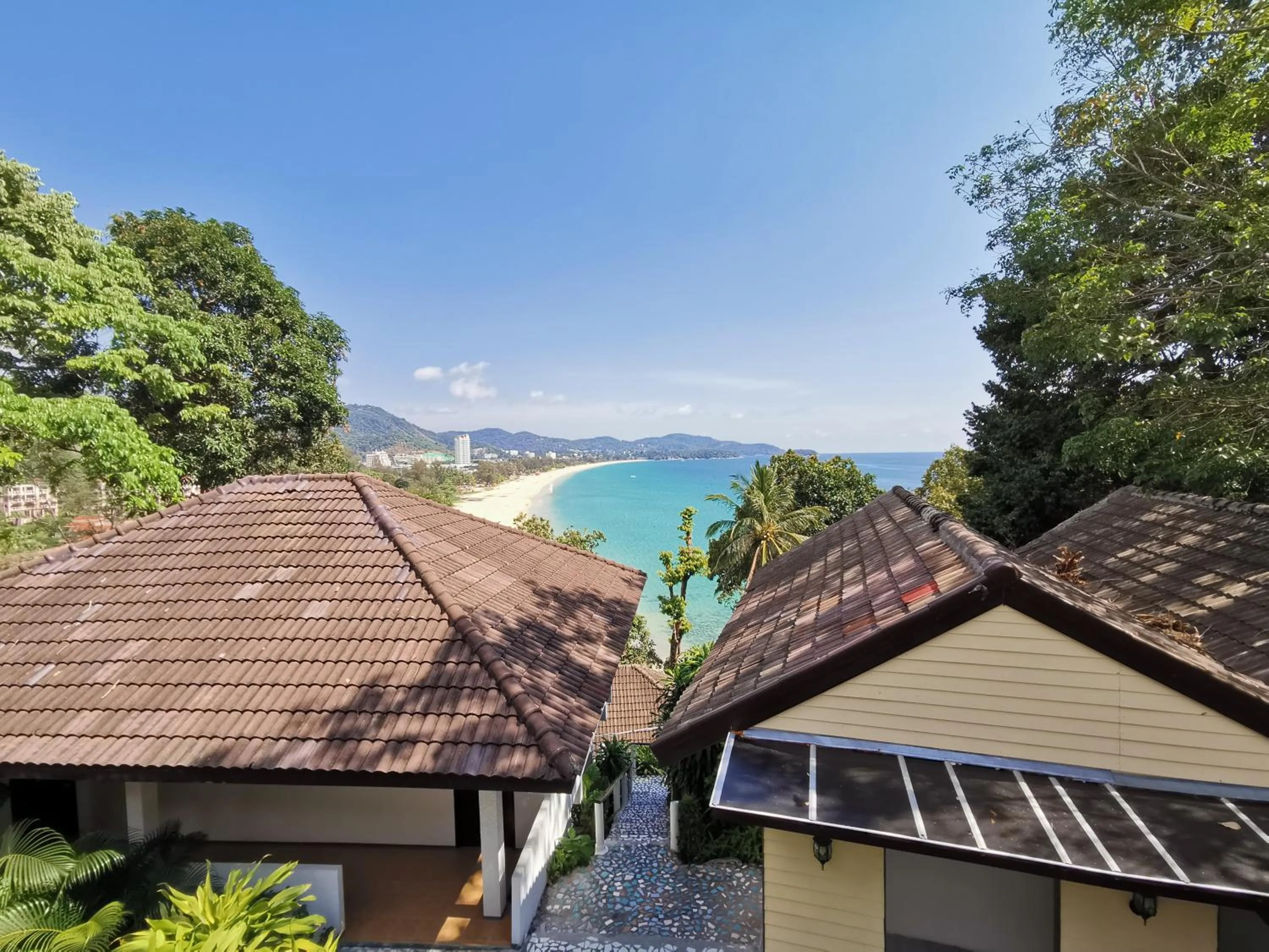 Mountain view in On The Hill Karon Resort