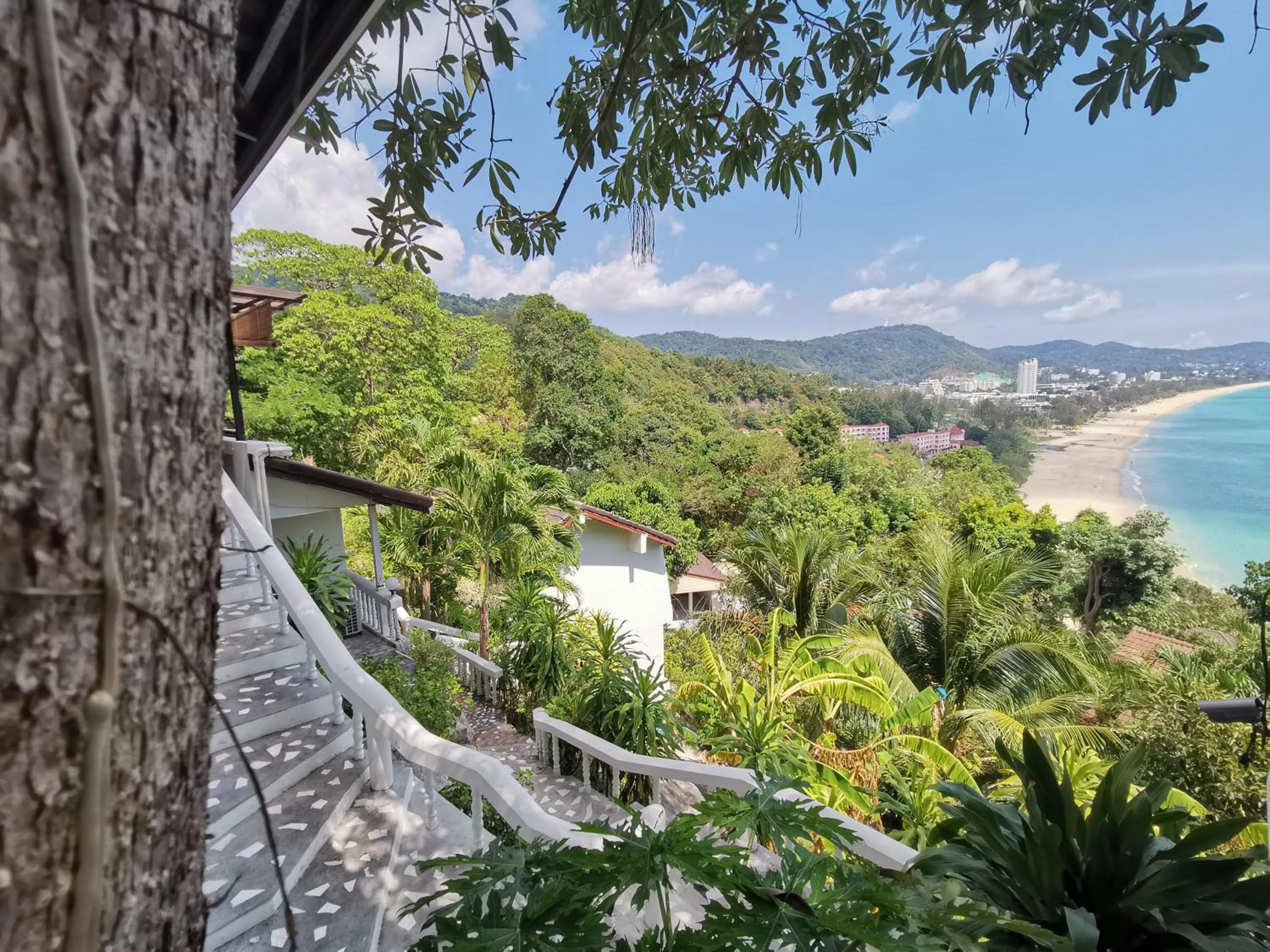 Mountain view in On The Hill Karon Resort