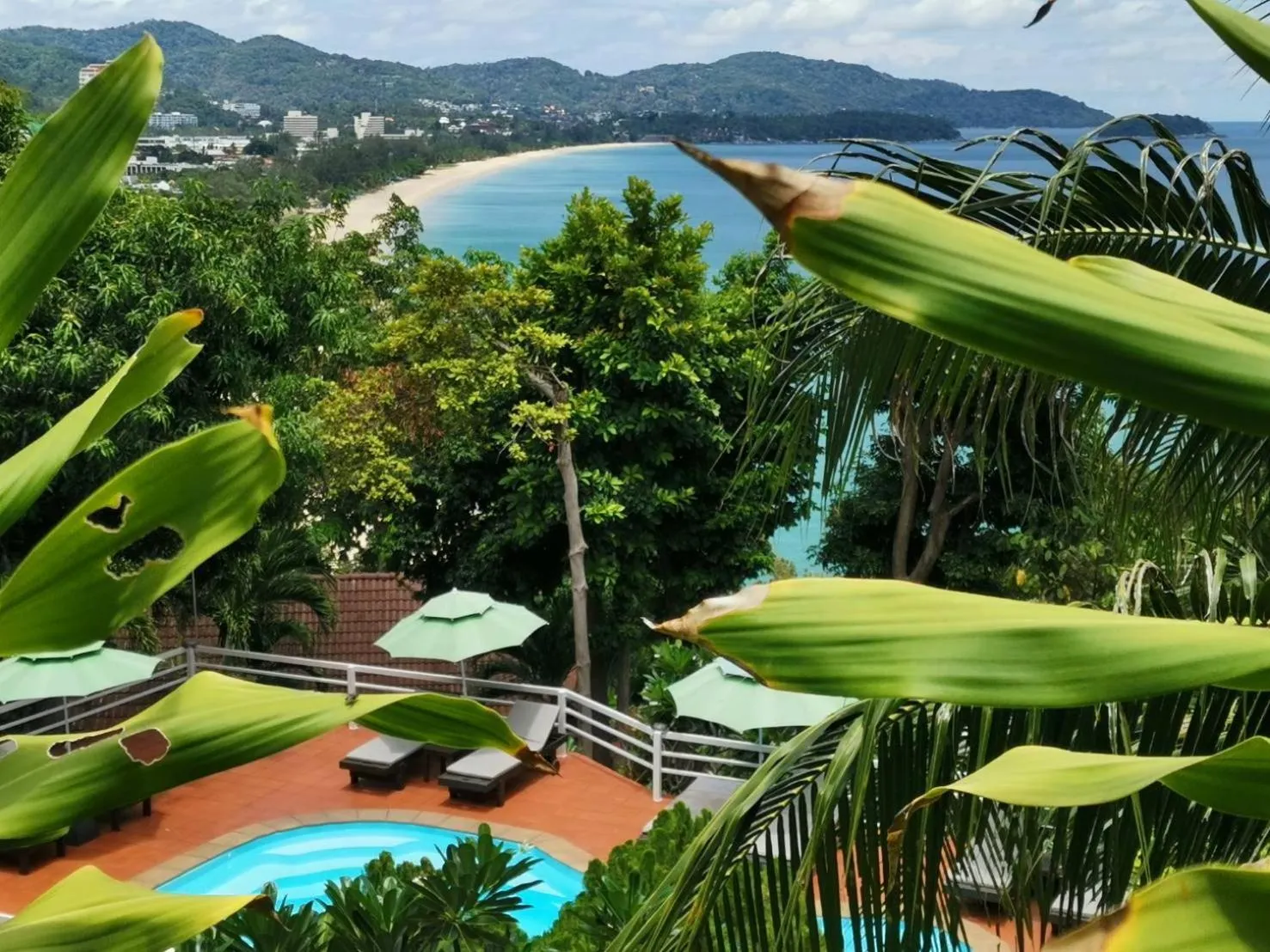 Swimming pool in On The Hill Karon Resort