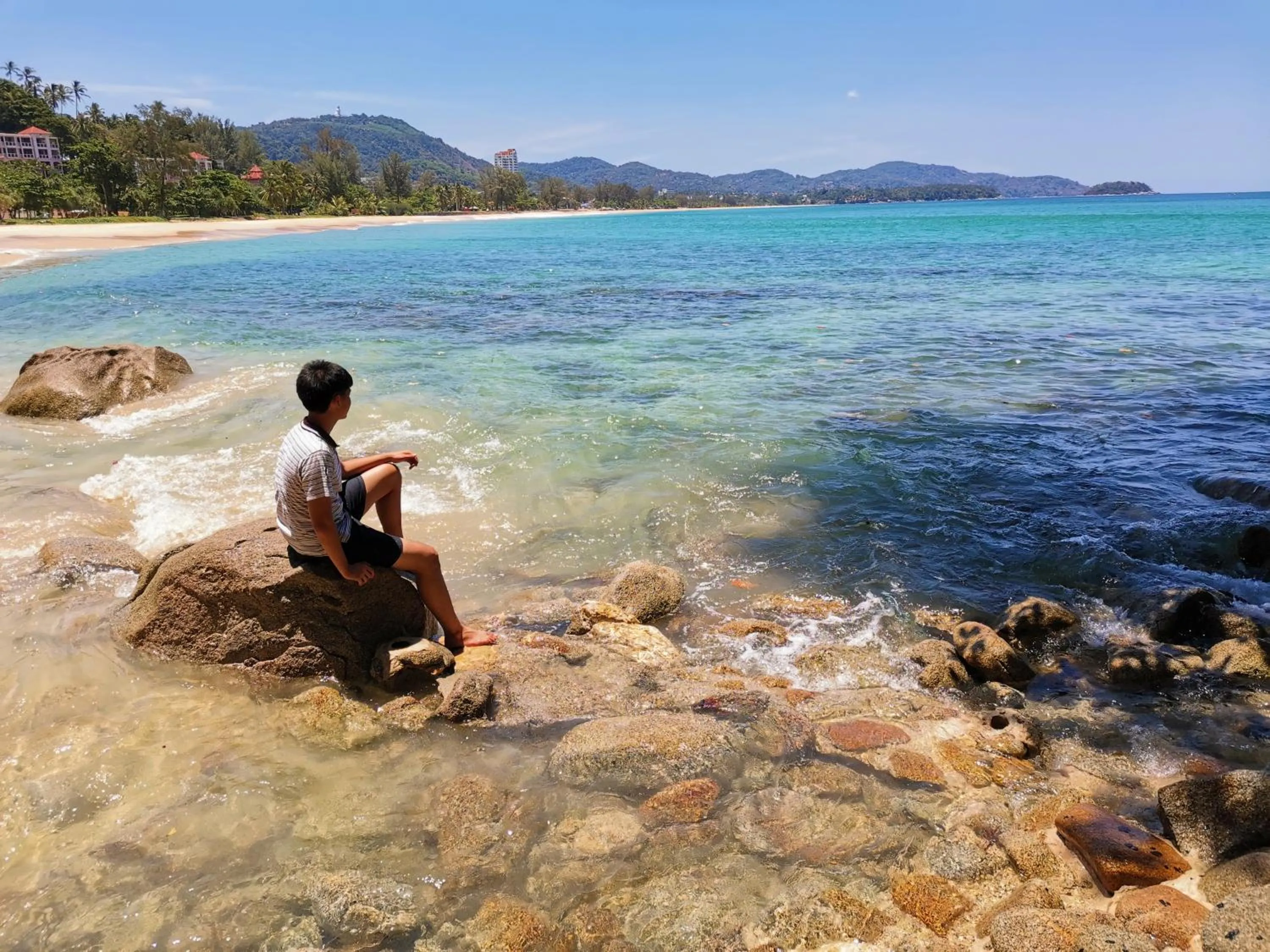 Beach in On The Hill Karon Resort