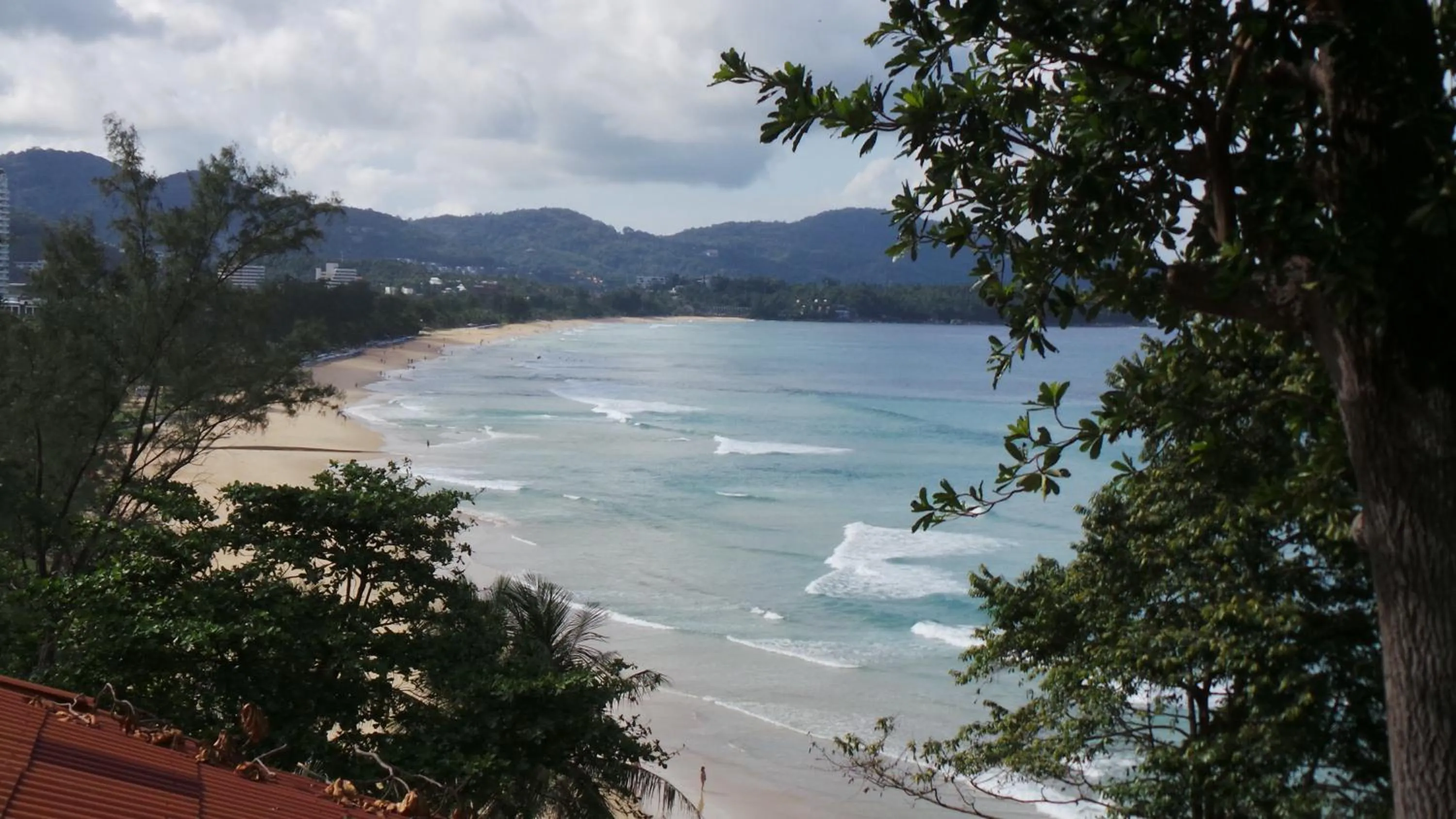 Sea view in On The Hill Karon Resort