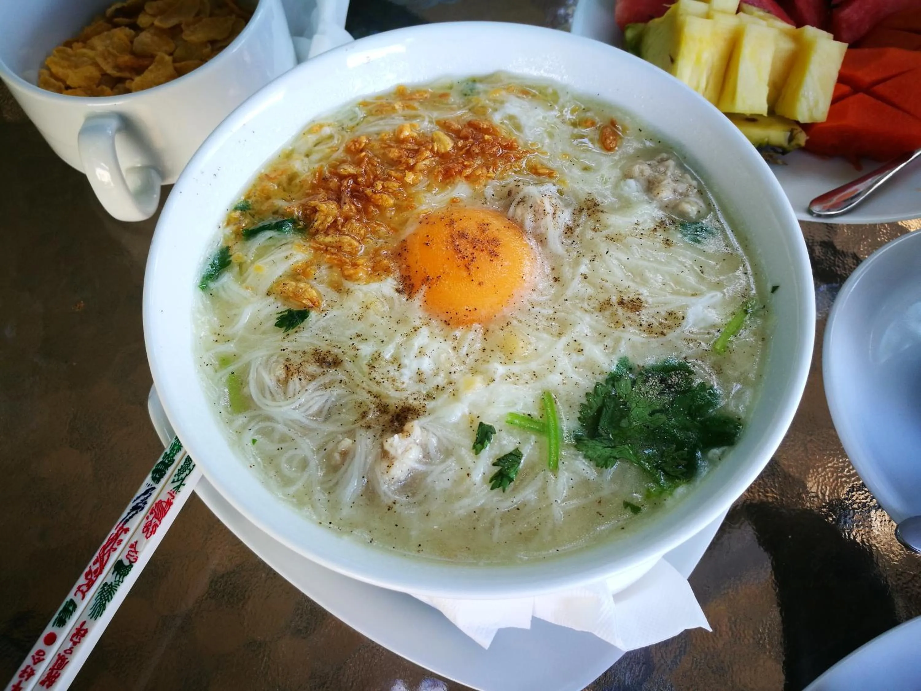 Breakfast in On The Hill Karon Resort