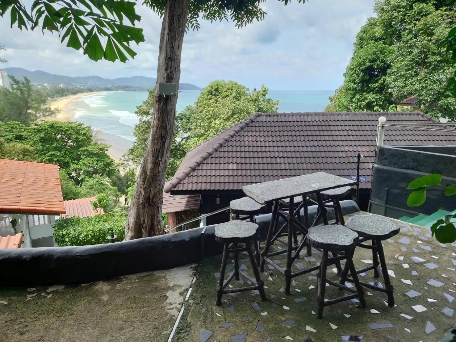 Sea view in On The Hill Karon Resort