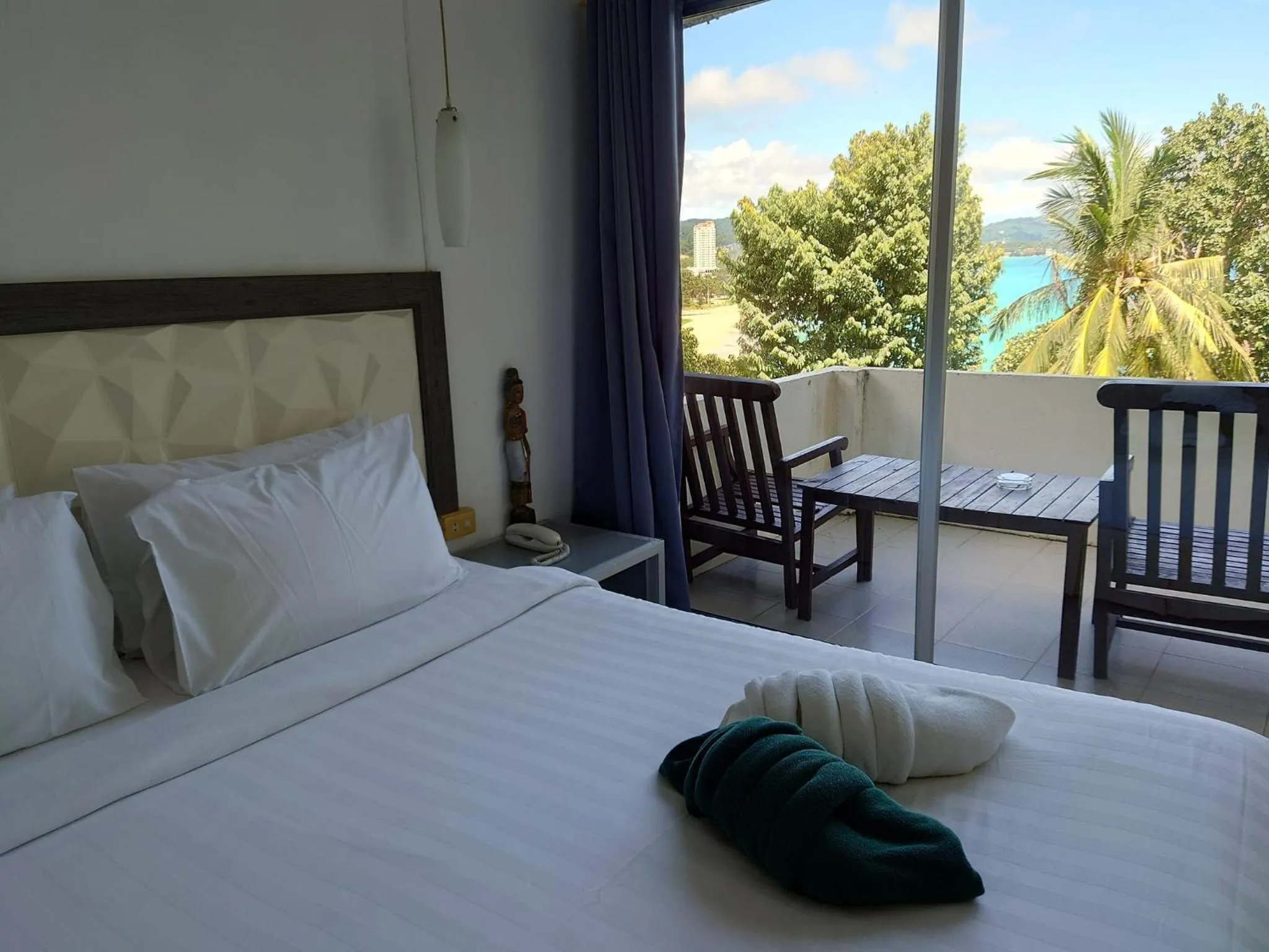 Bed in On The Hill Karon Resort