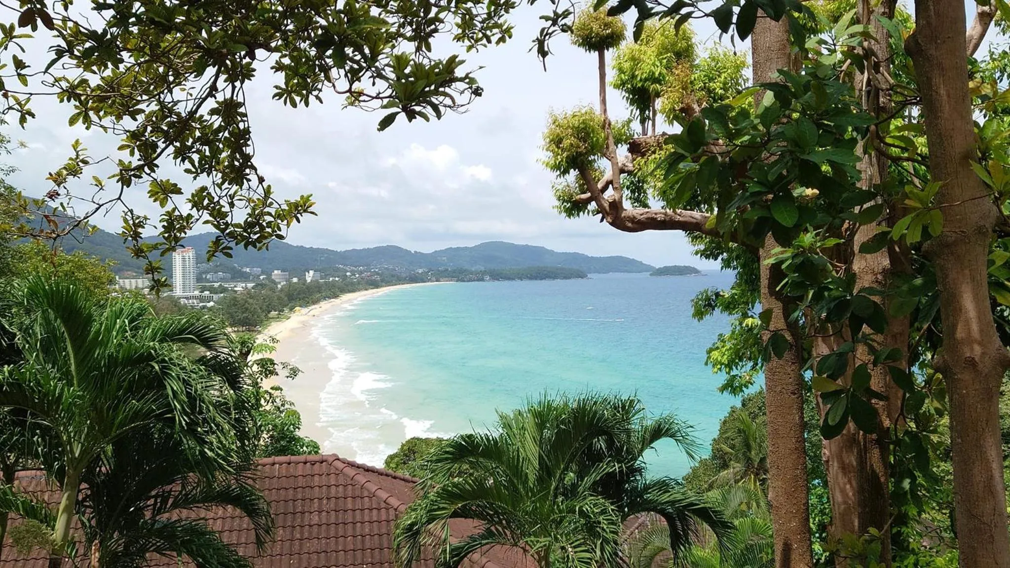 Beach in On The Hill Karon Resort