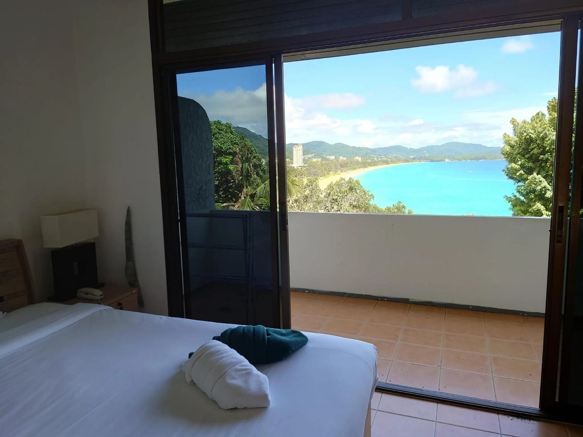 Property building, Bed in On The Hill Karon Resort