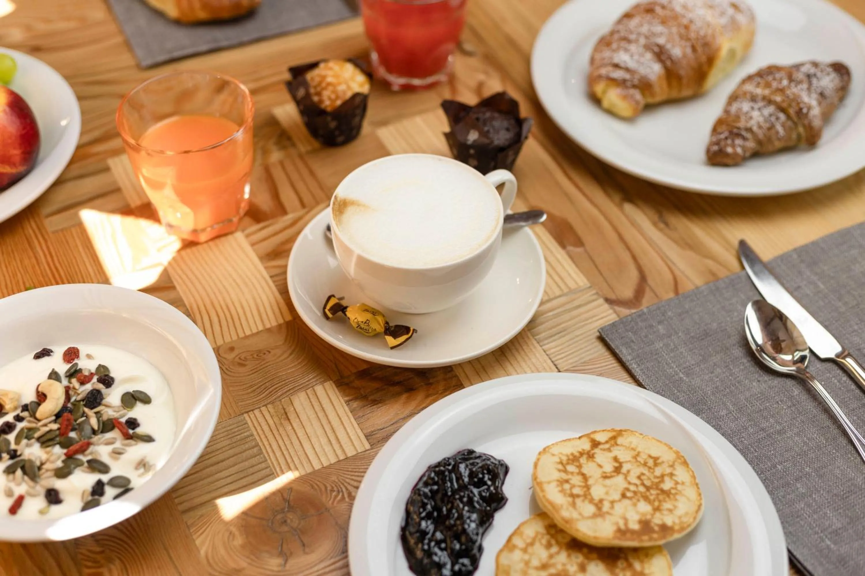 Breakfast in Wellness Hotel Dolomia