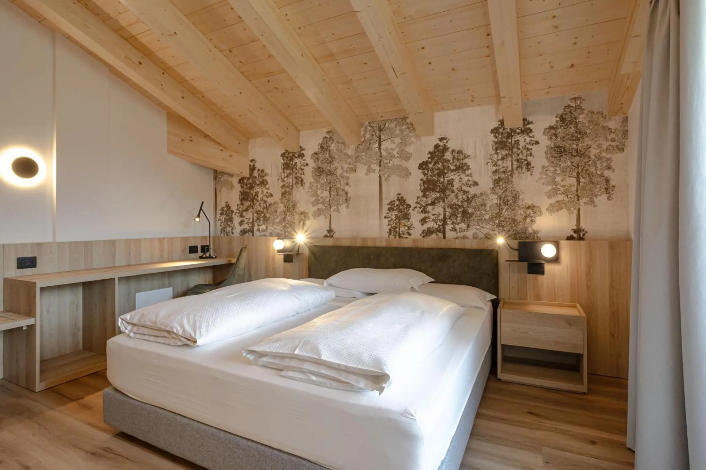 Bed in Wellness Hotel Dolomia