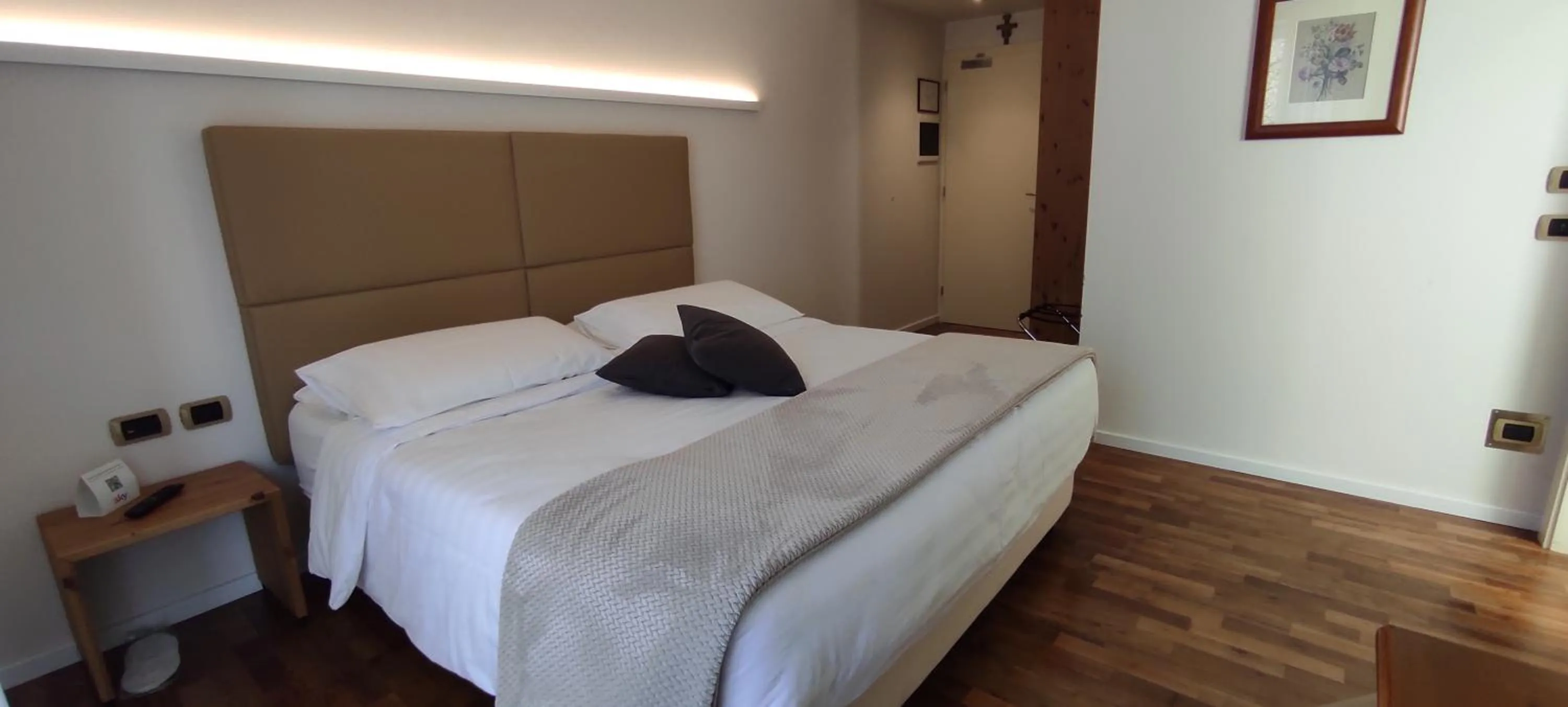 Bedroom, Bed in Hotel Lilla'