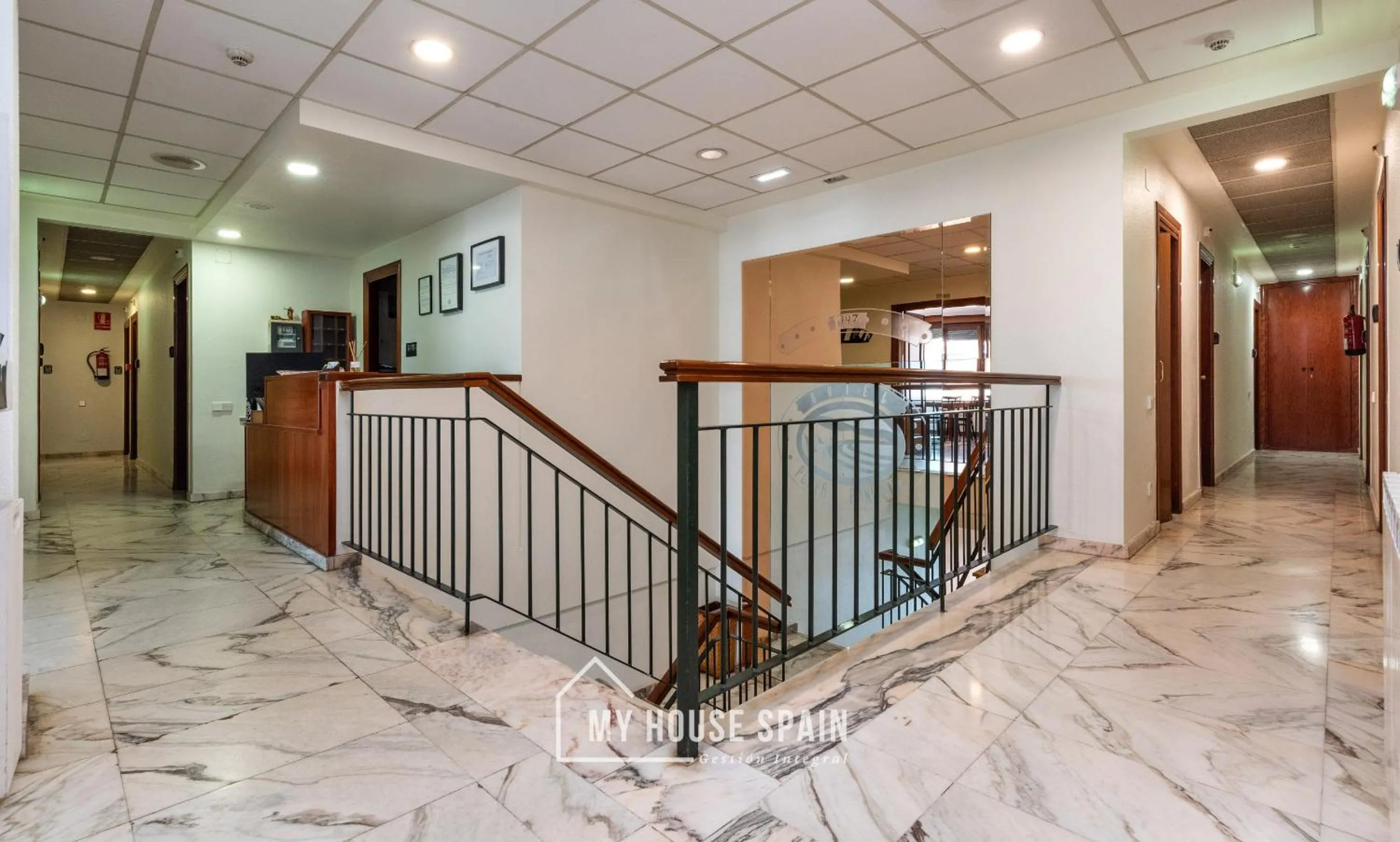 Lobby or reception in Hotel Playa Poniente