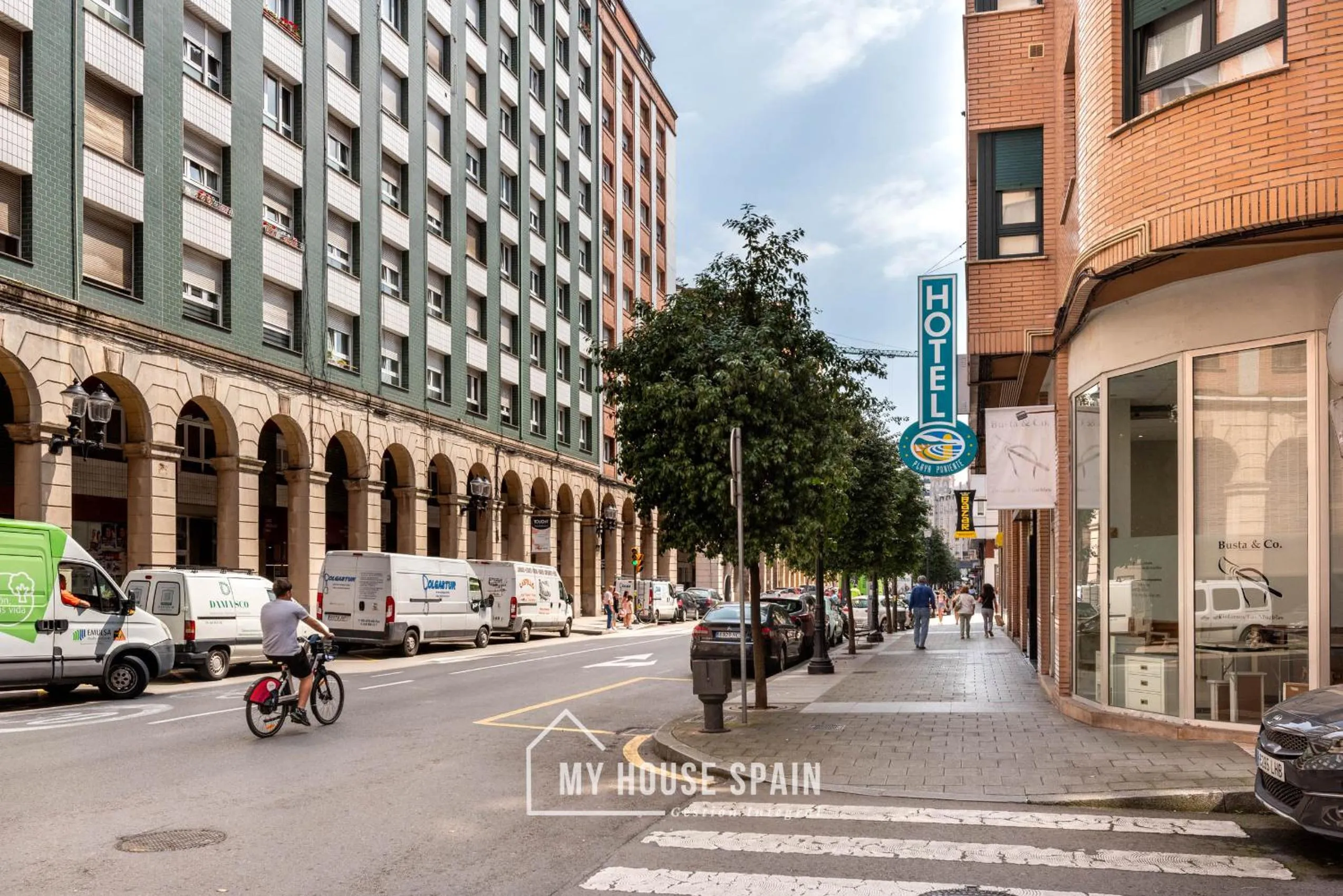 Location in Hotel Playa Poniente